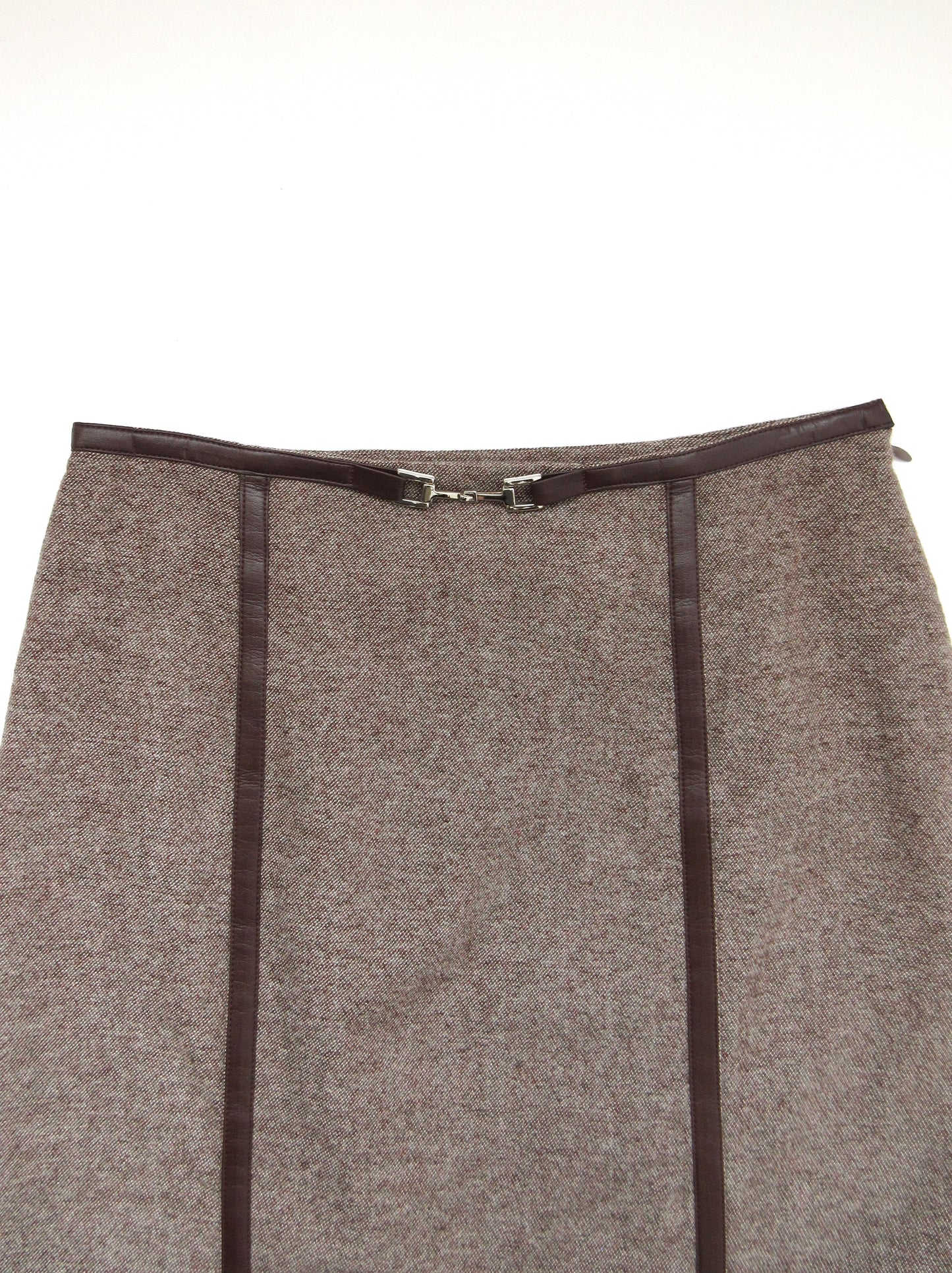 wool tweed design skirt