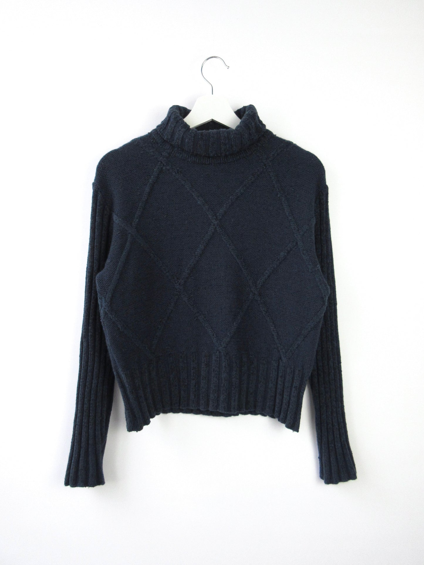 EMPORIO ARMANI grunge knit sweater