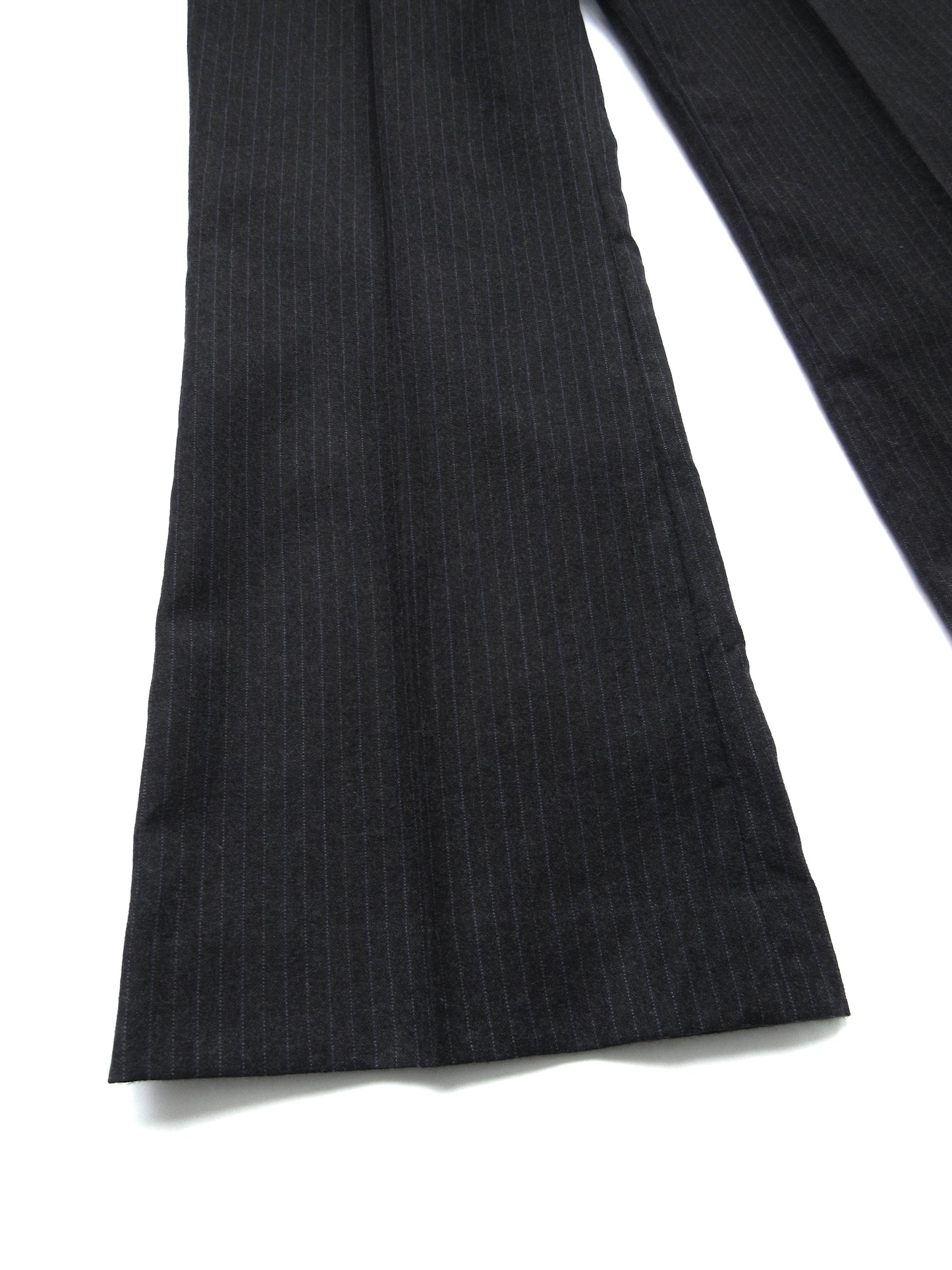 design belt stripe slacks