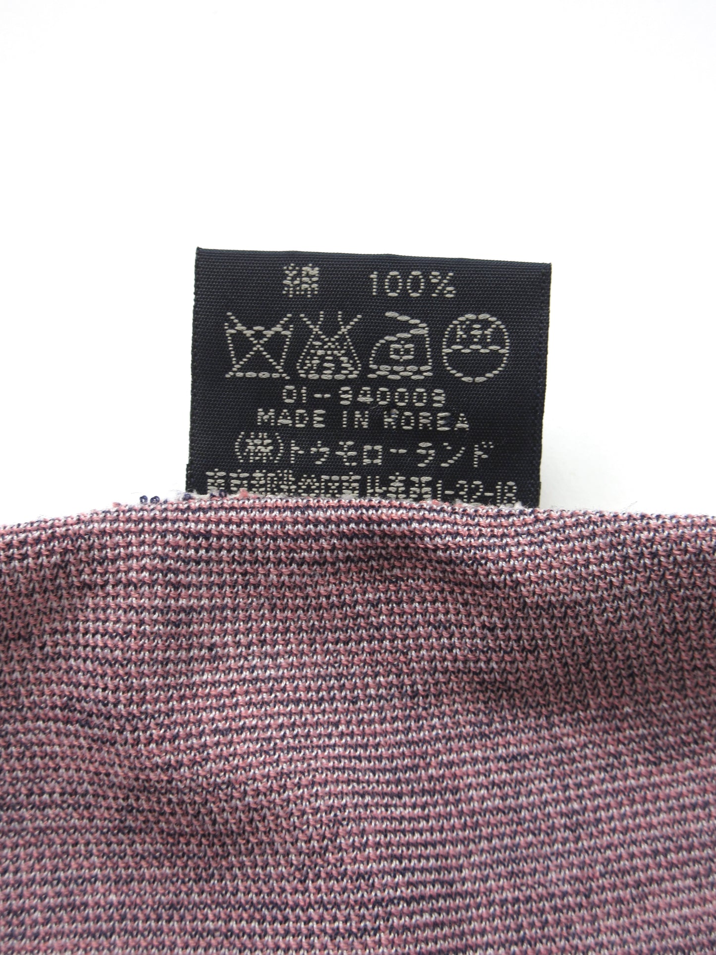 argyle cotton knit