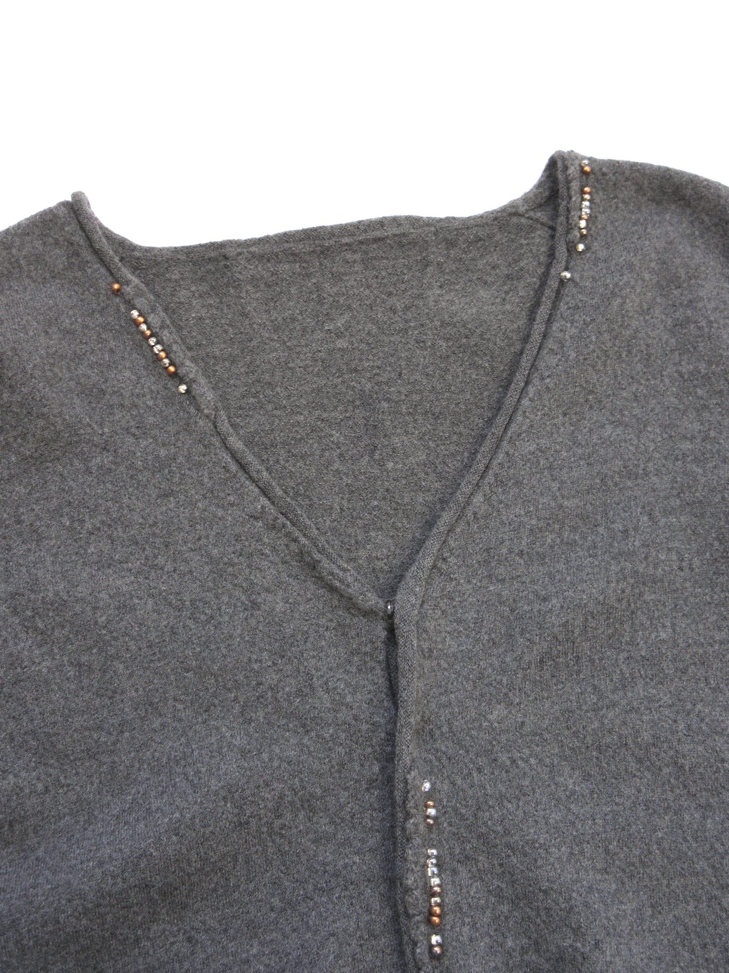 【used】sunaokuwahara beads detail cardigan