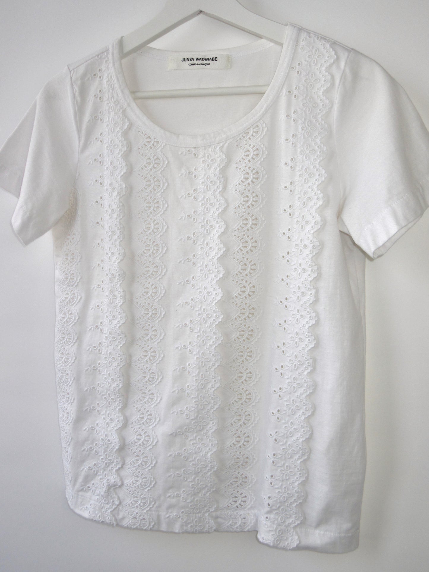 JUNYA WATANABE lace t-shirt