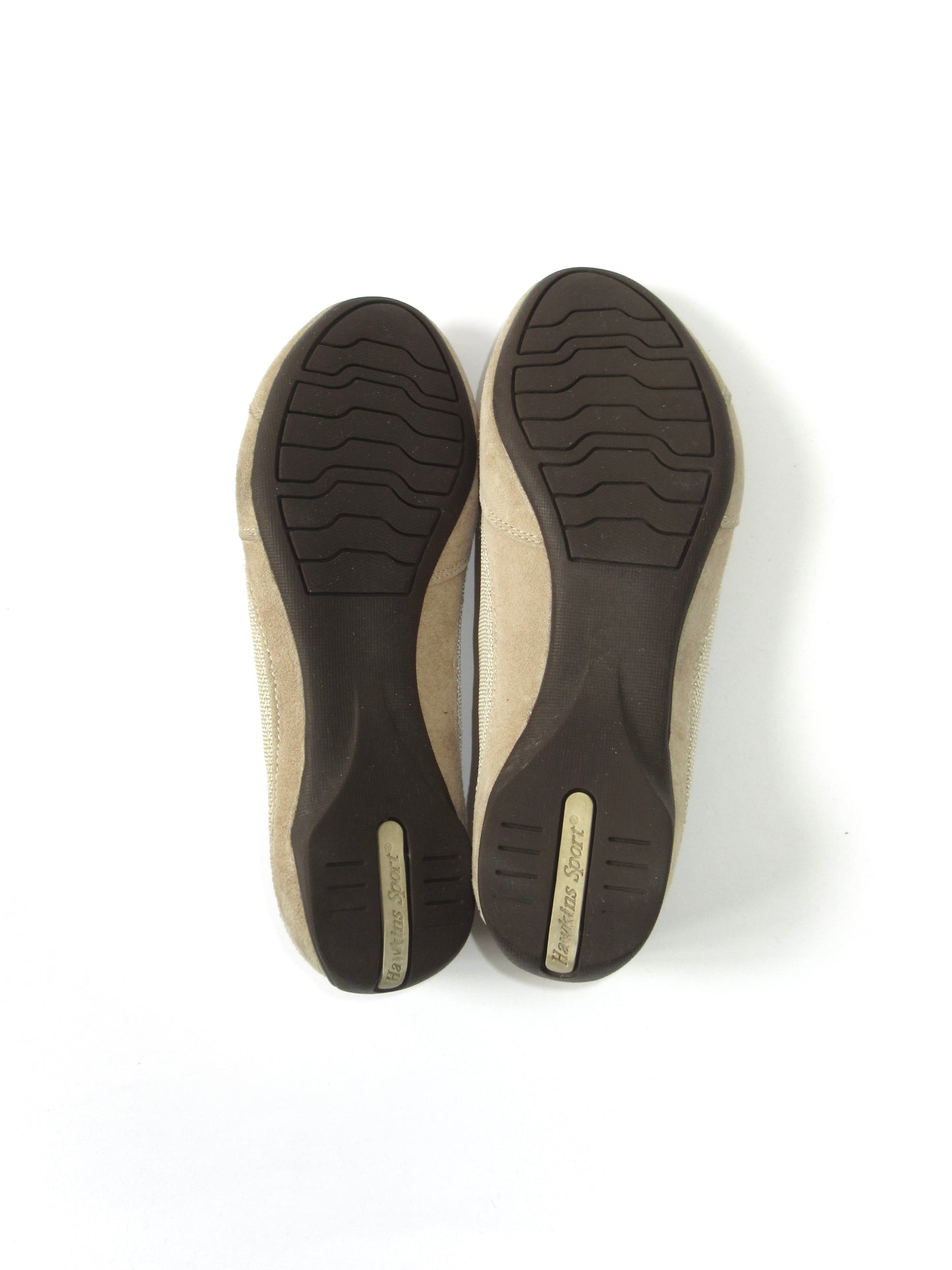 beige color ballet shoes