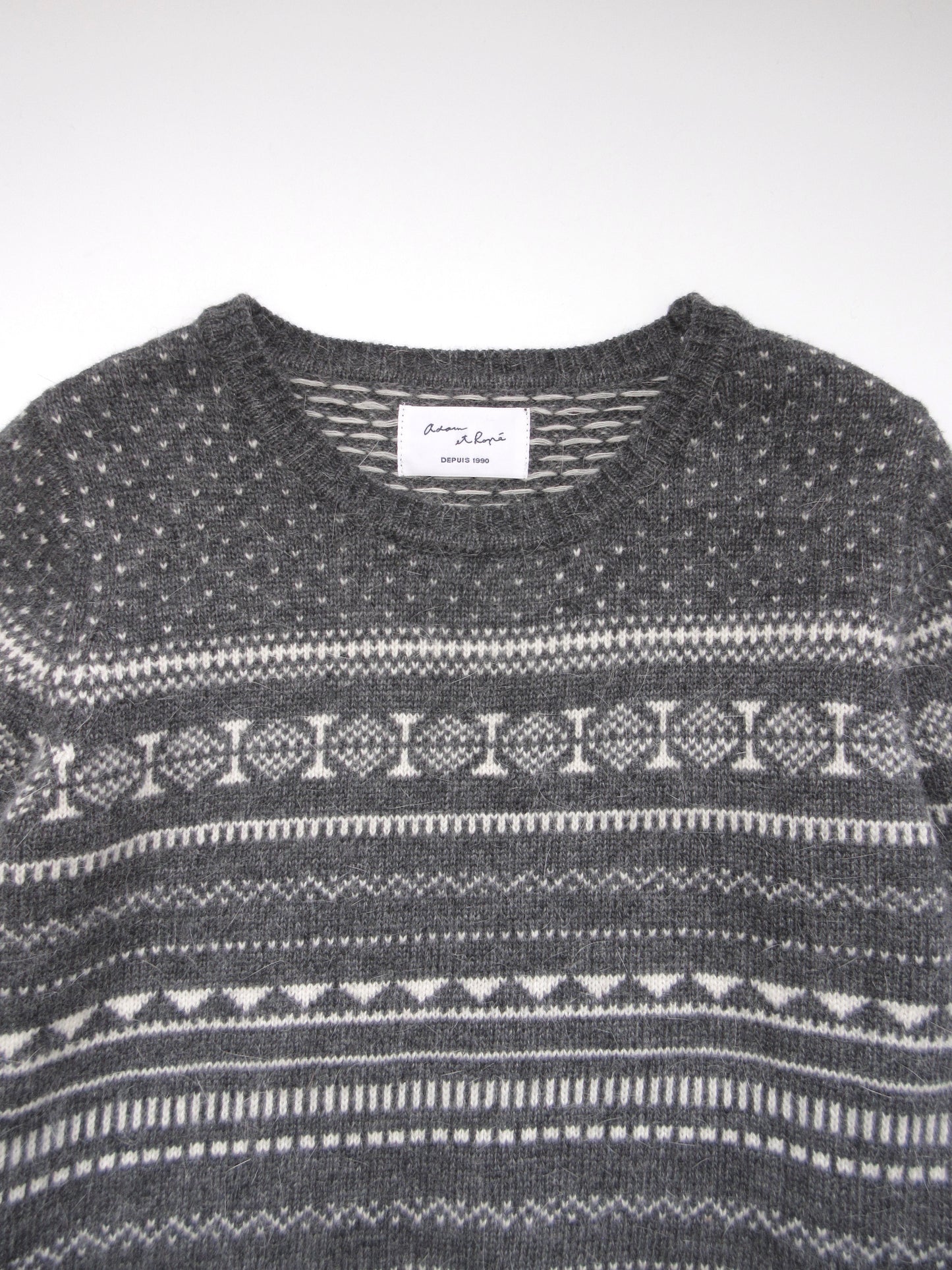 fair Isle wool sweater