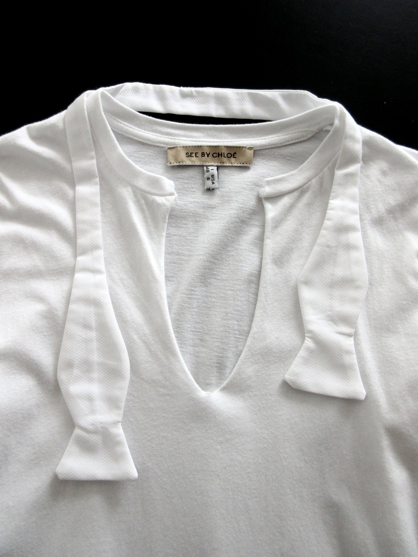 SEE BY CHLOE design tie top