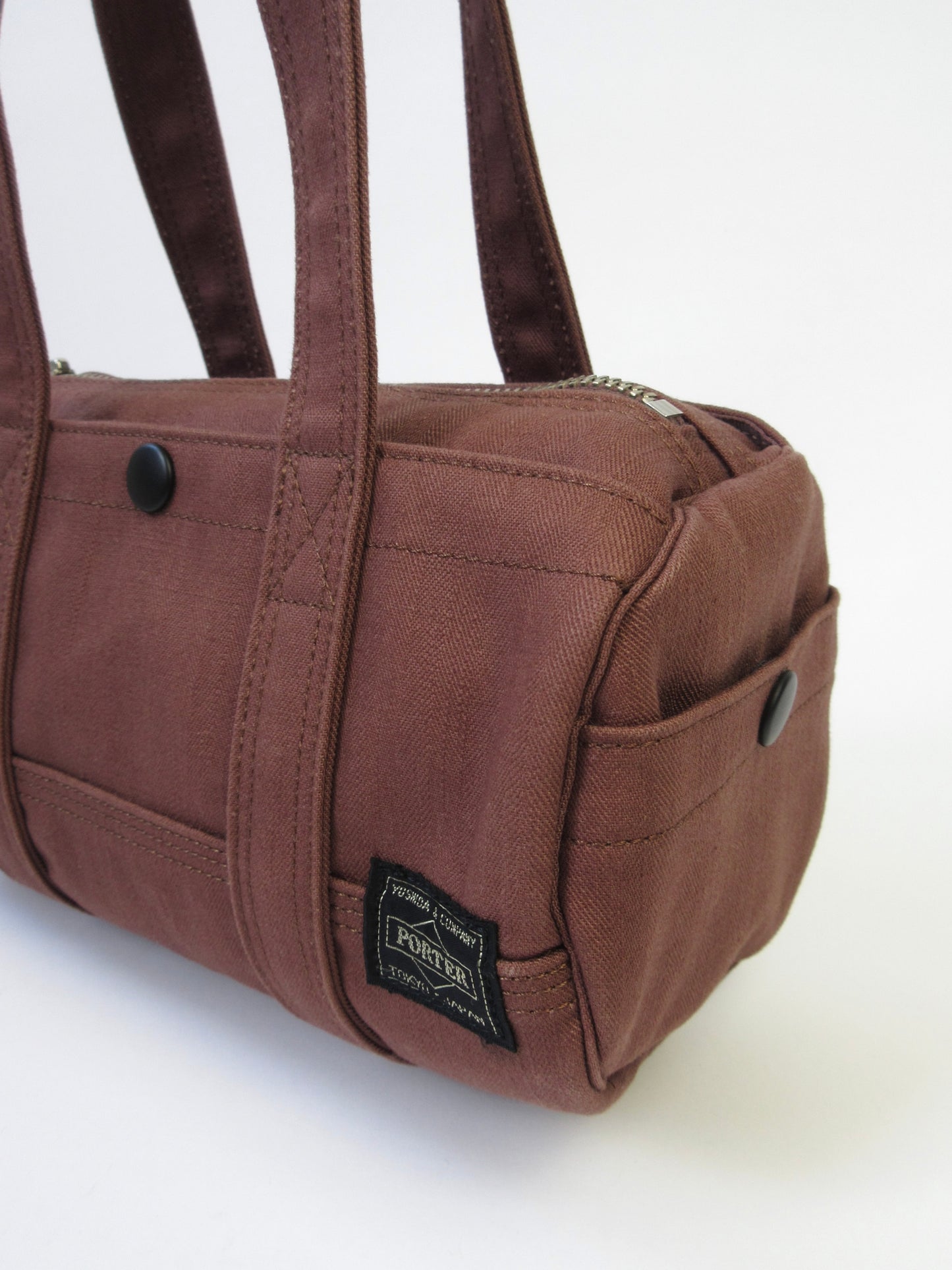 PORTER canvas boston bag