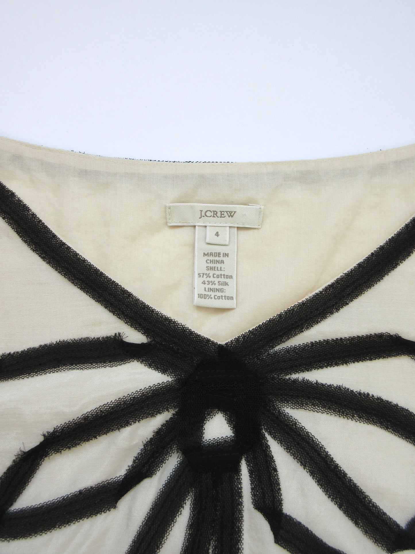 ribbon silk sleeveless top