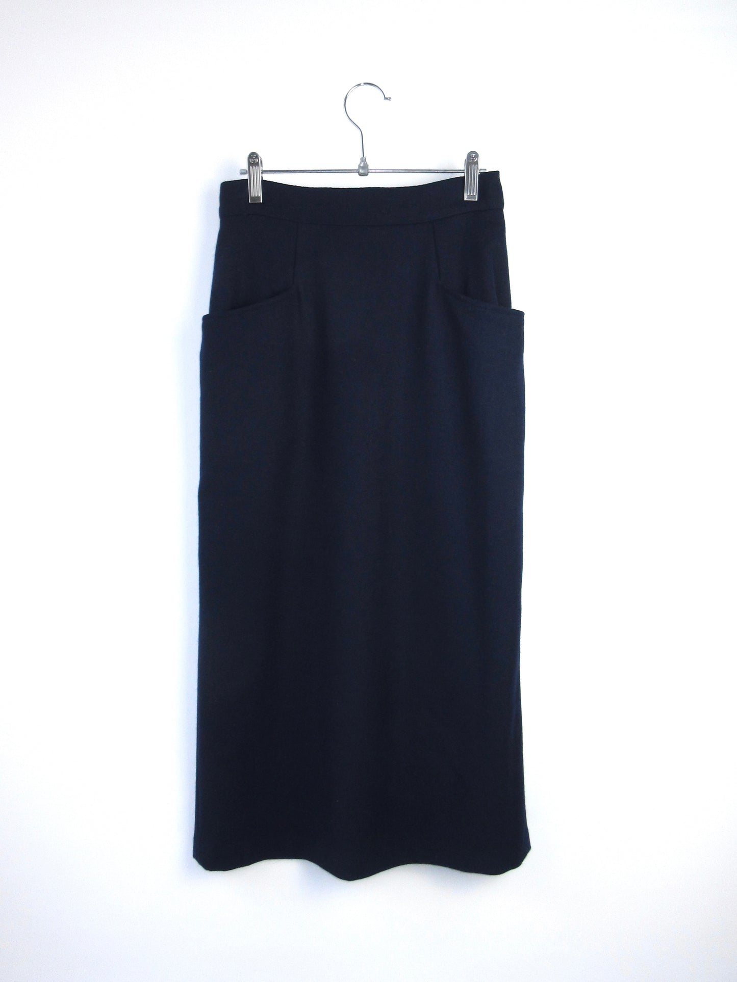 Y's bis navy long skirt