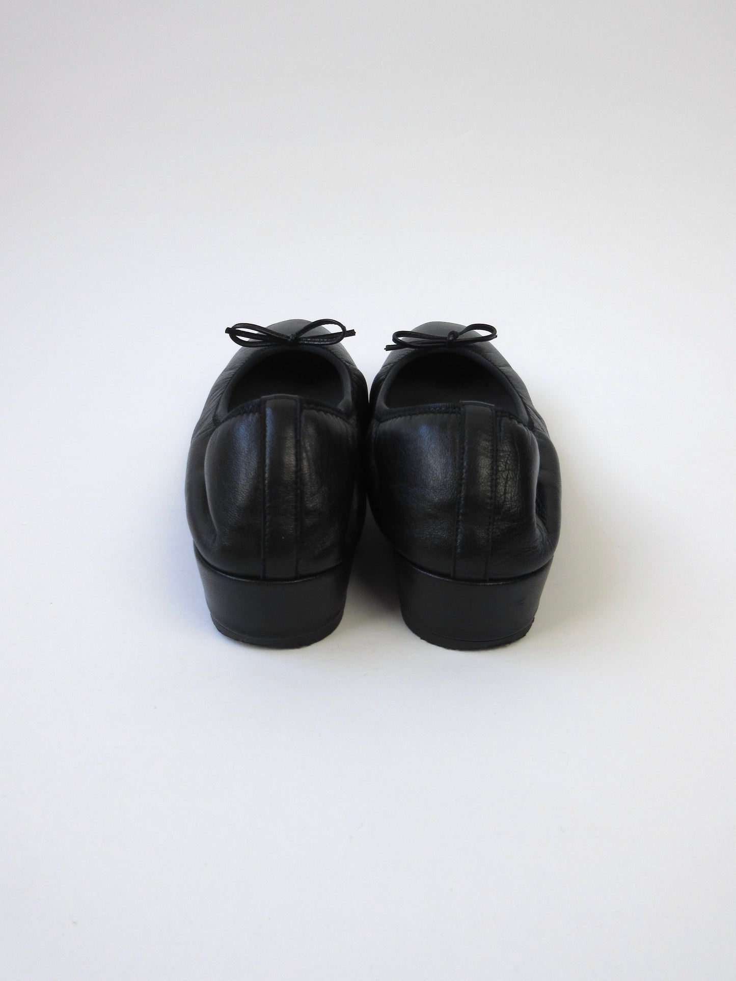 black ballet shoes