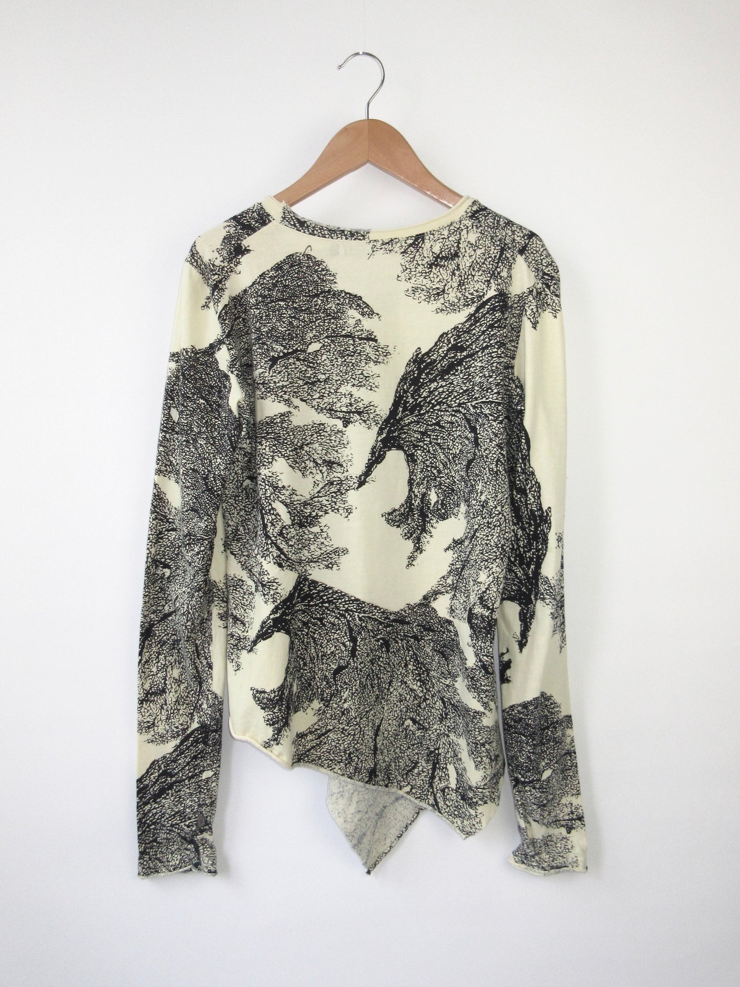 【used】asymmetry longsleeve top