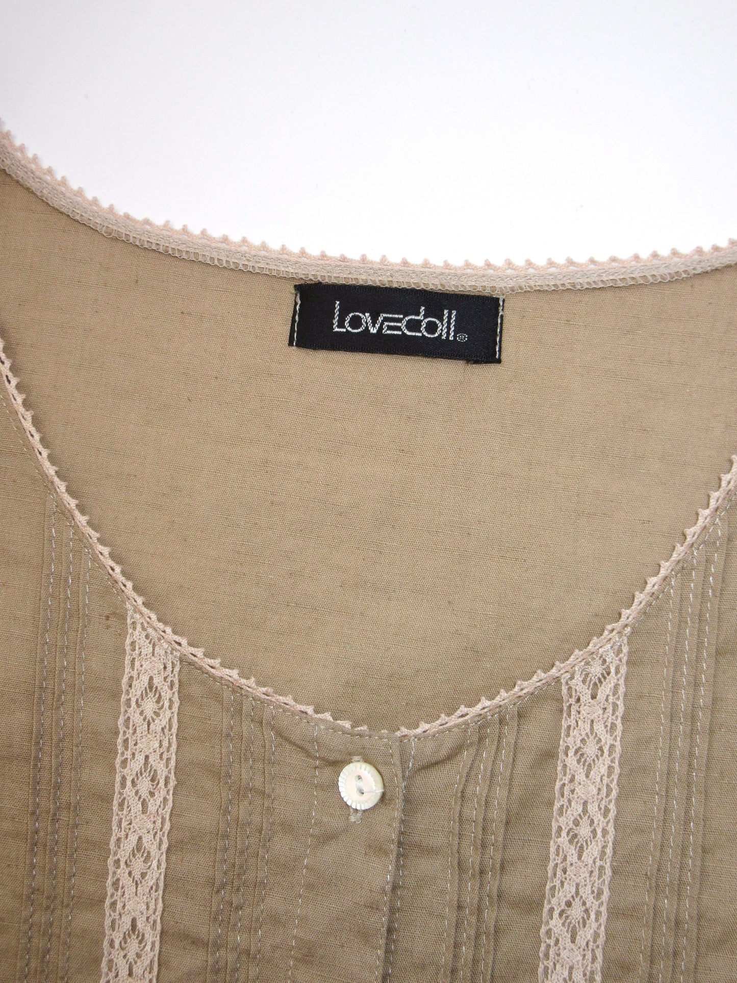 【used】sleeveless blouse