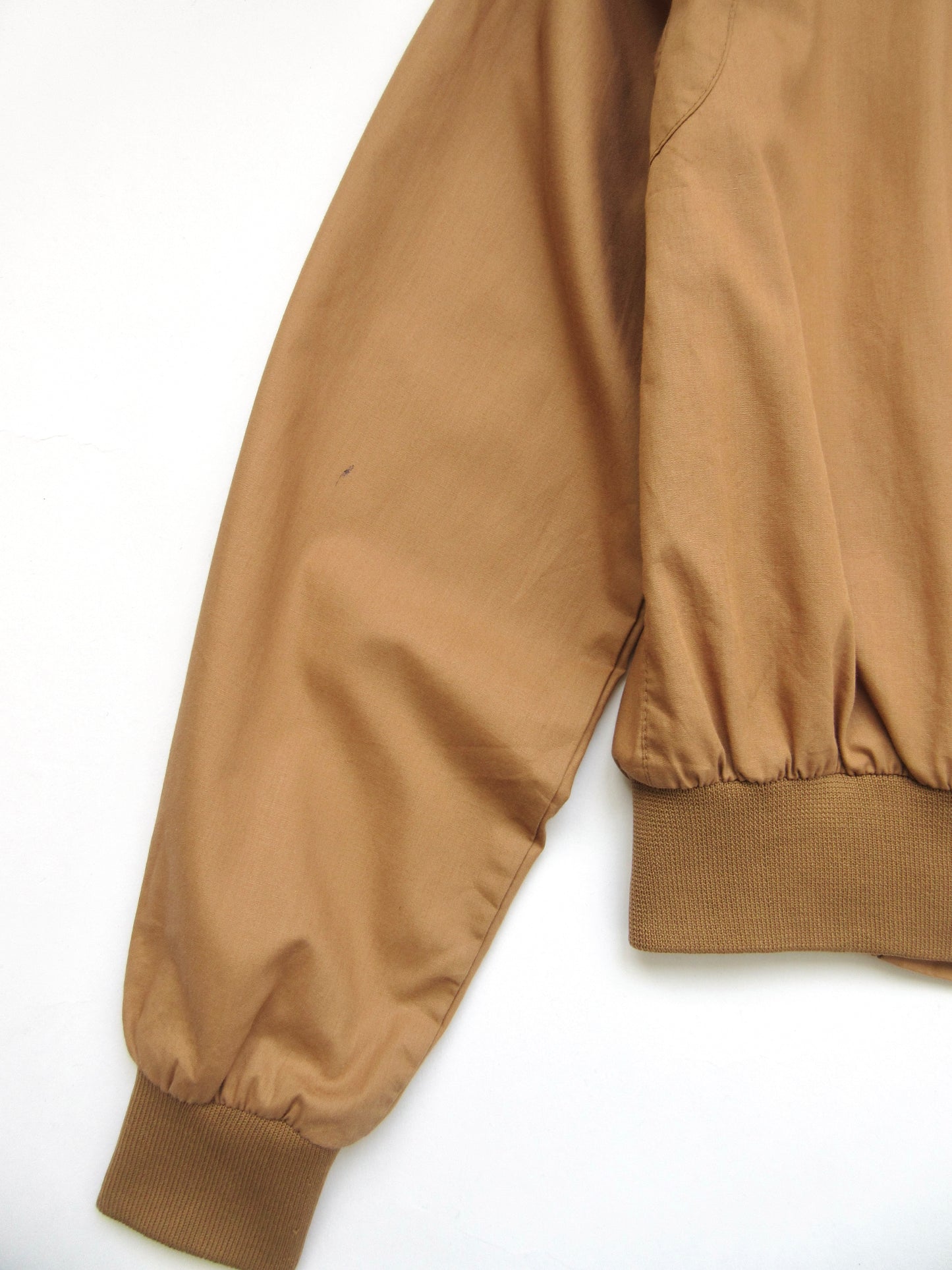 【used】camel bomber jacket