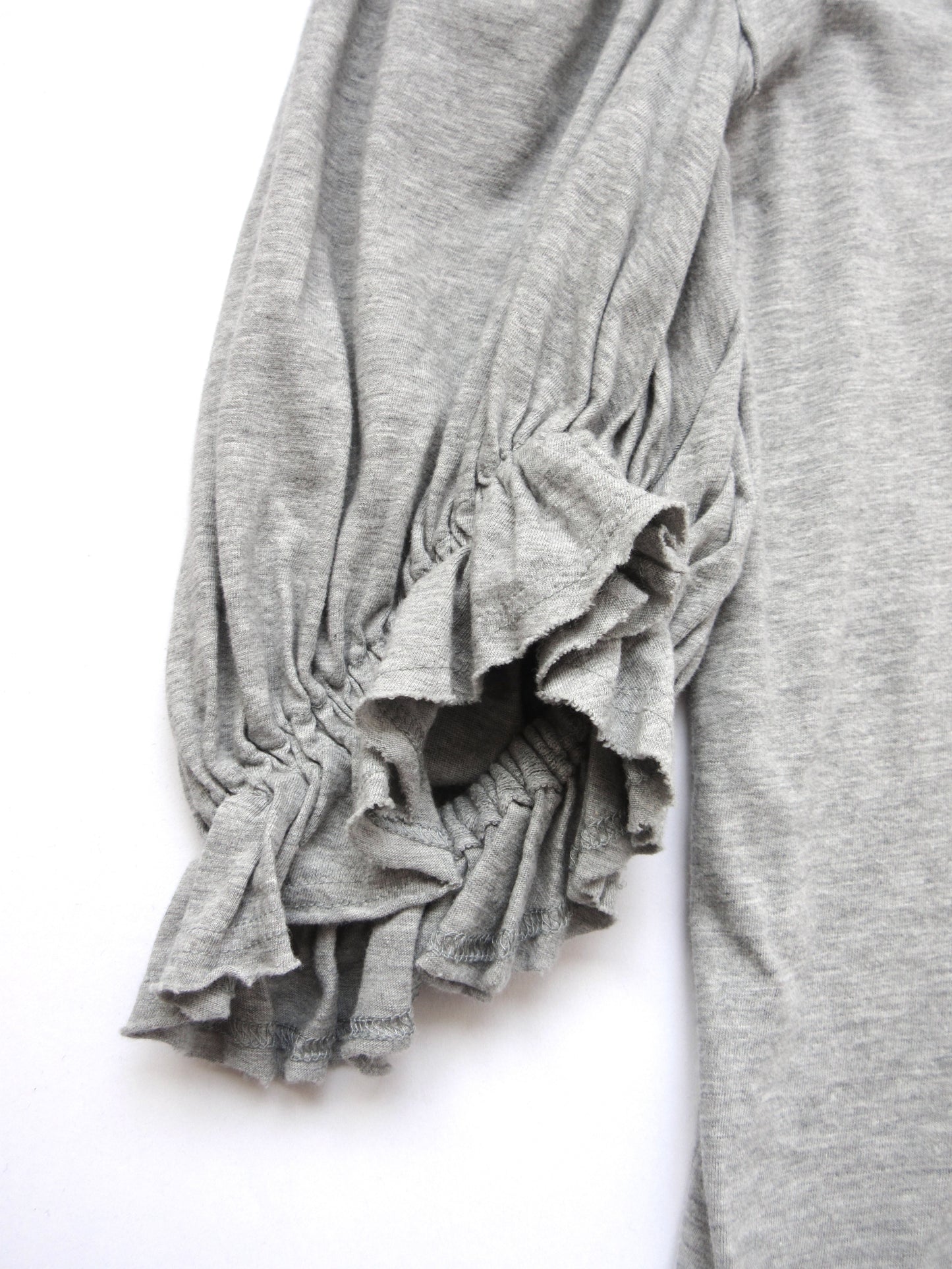 comme des garcons gather sleeve top