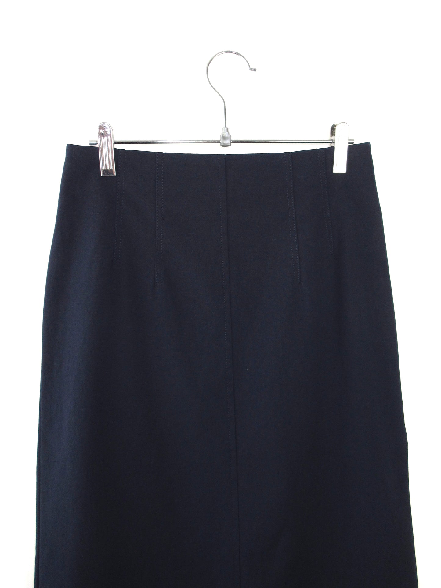 navy detail skirt