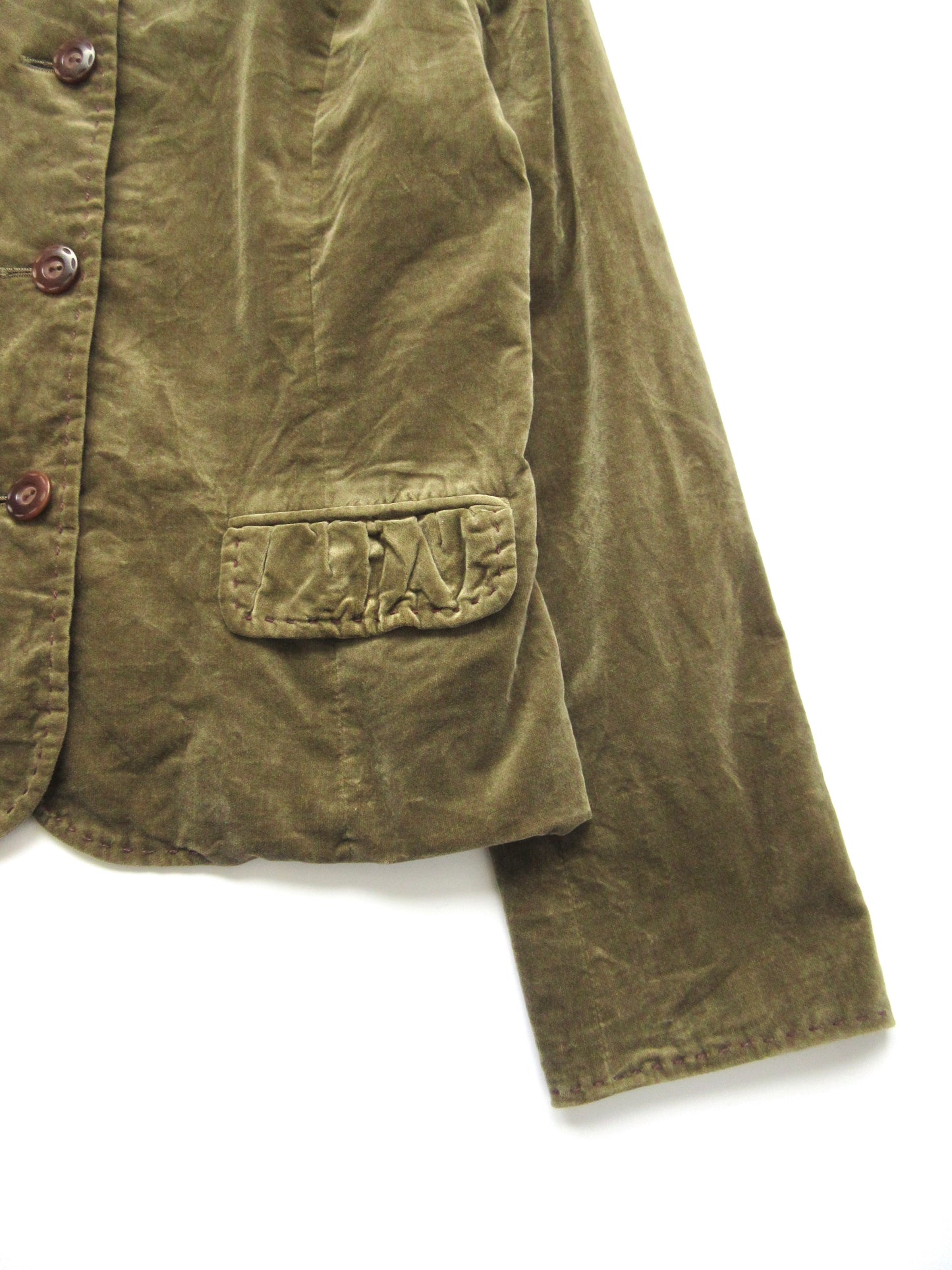 【used】moss green jacket