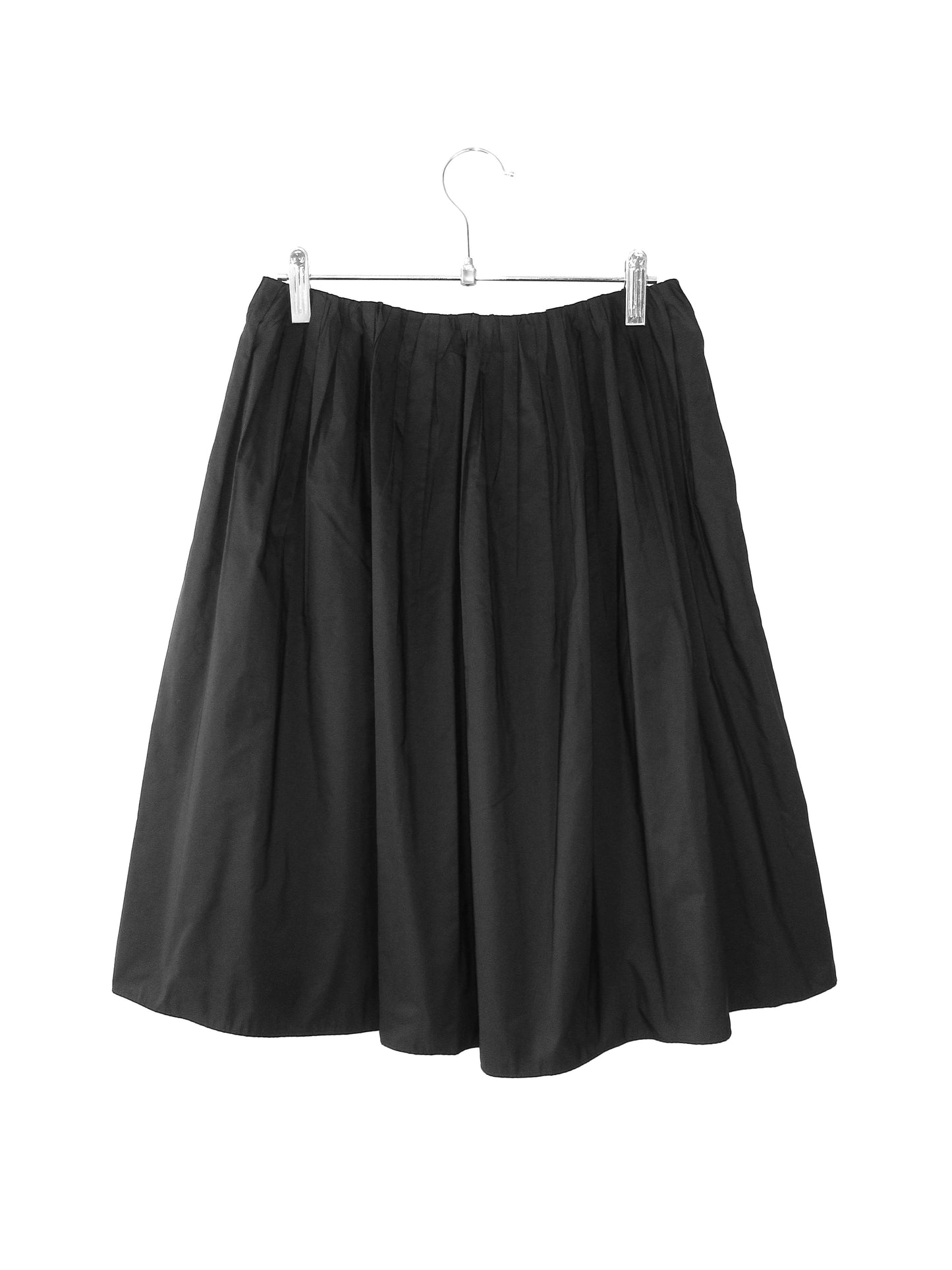 balloon midi skirt