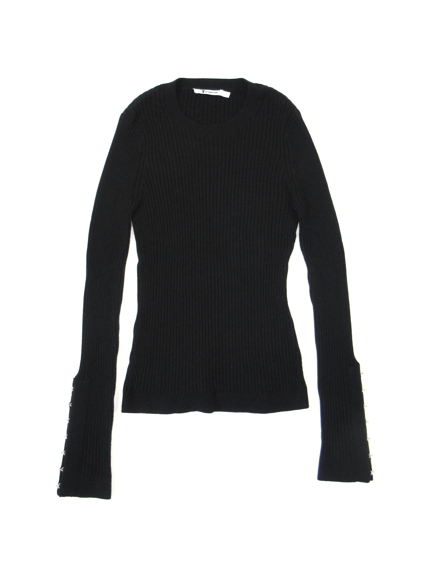 ALEXANDER WANG sleeve hook rib top