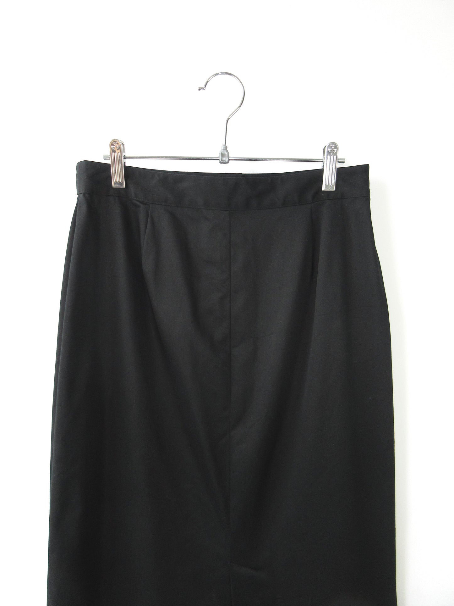 DKNY black long skirt