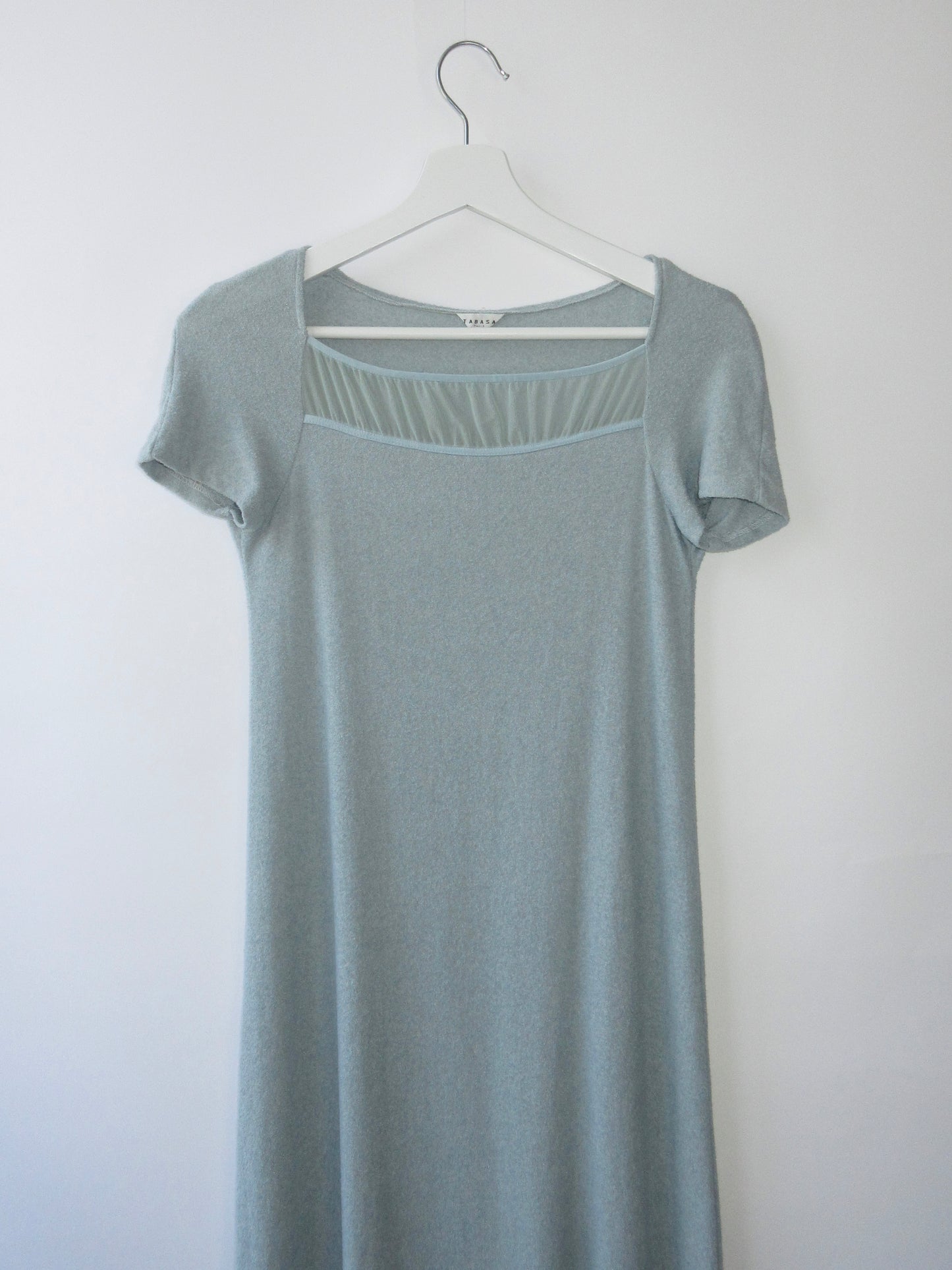 【used】baby blue long dress