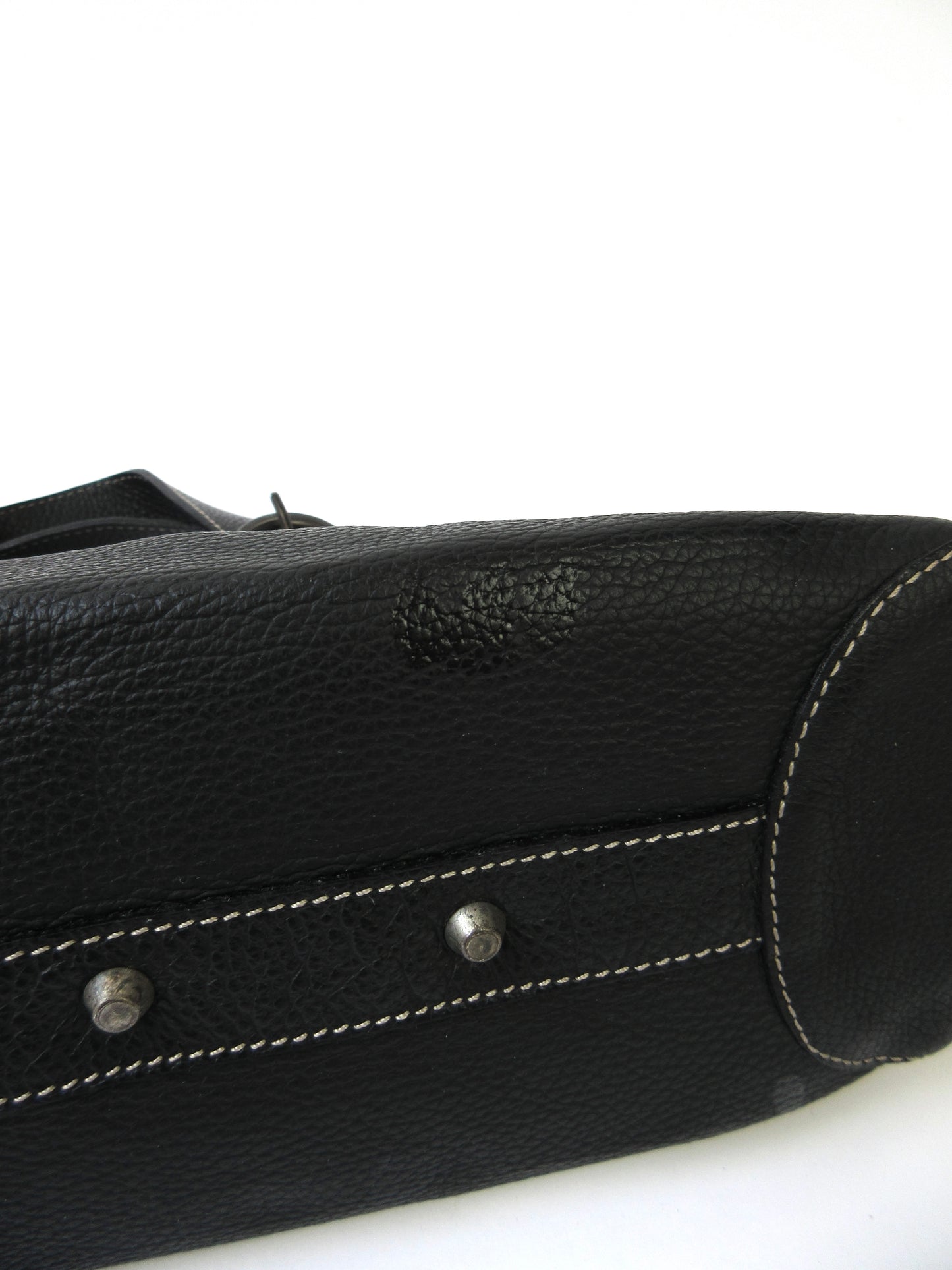 vintage leather handbag