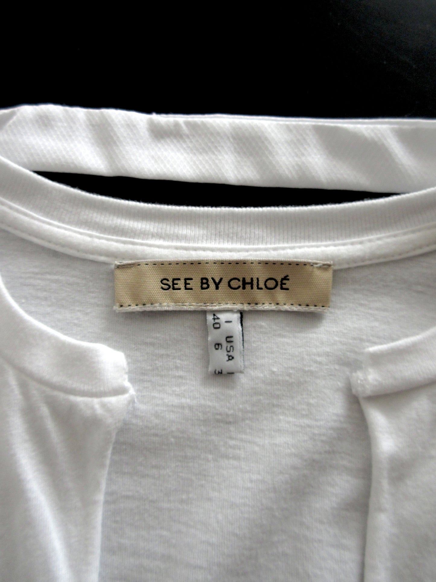 SEE BY CHLOE design tie top