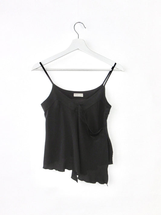 EMPORIO ARMANI silk sleeveless top