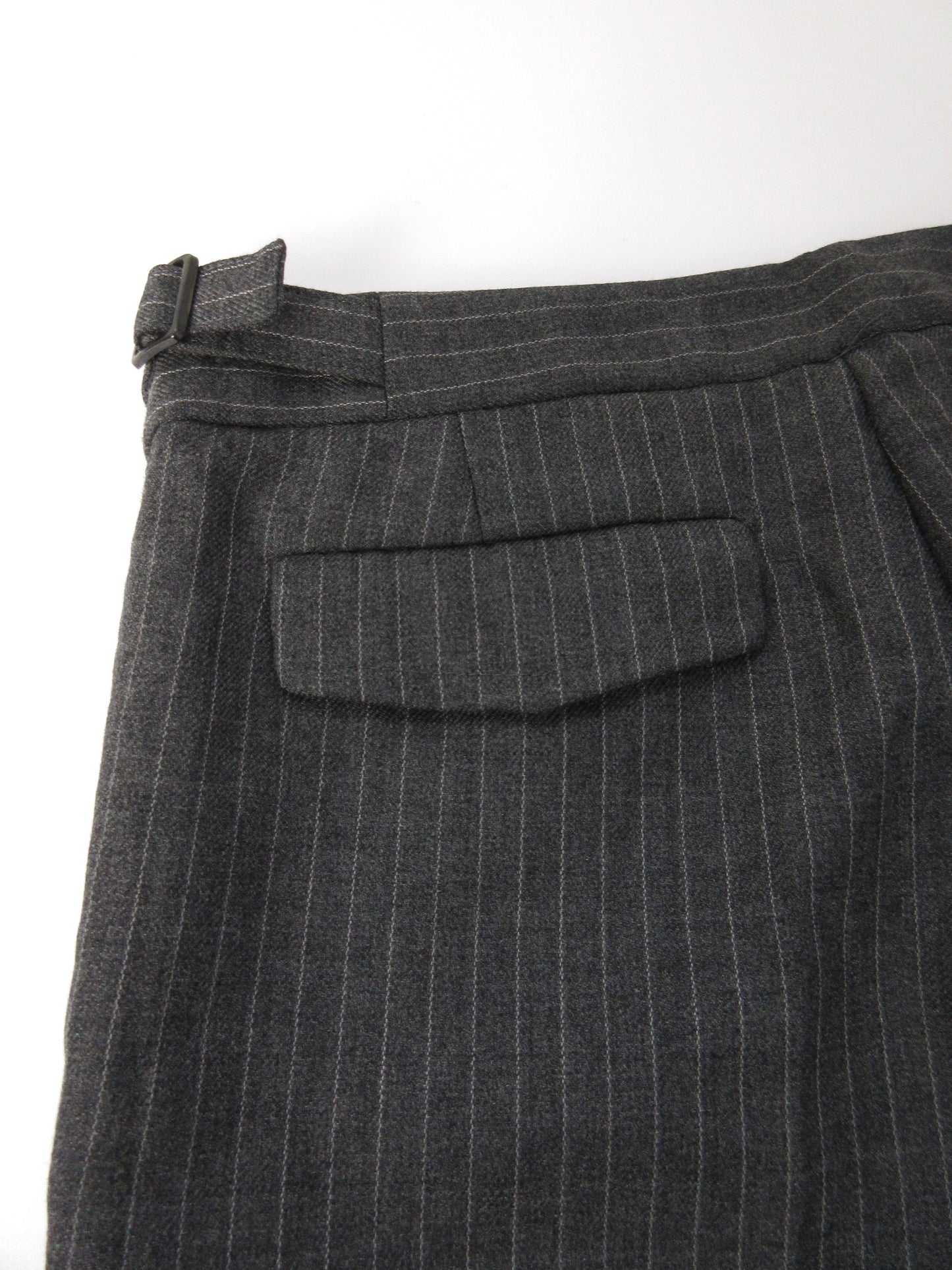 gray stripe slacks