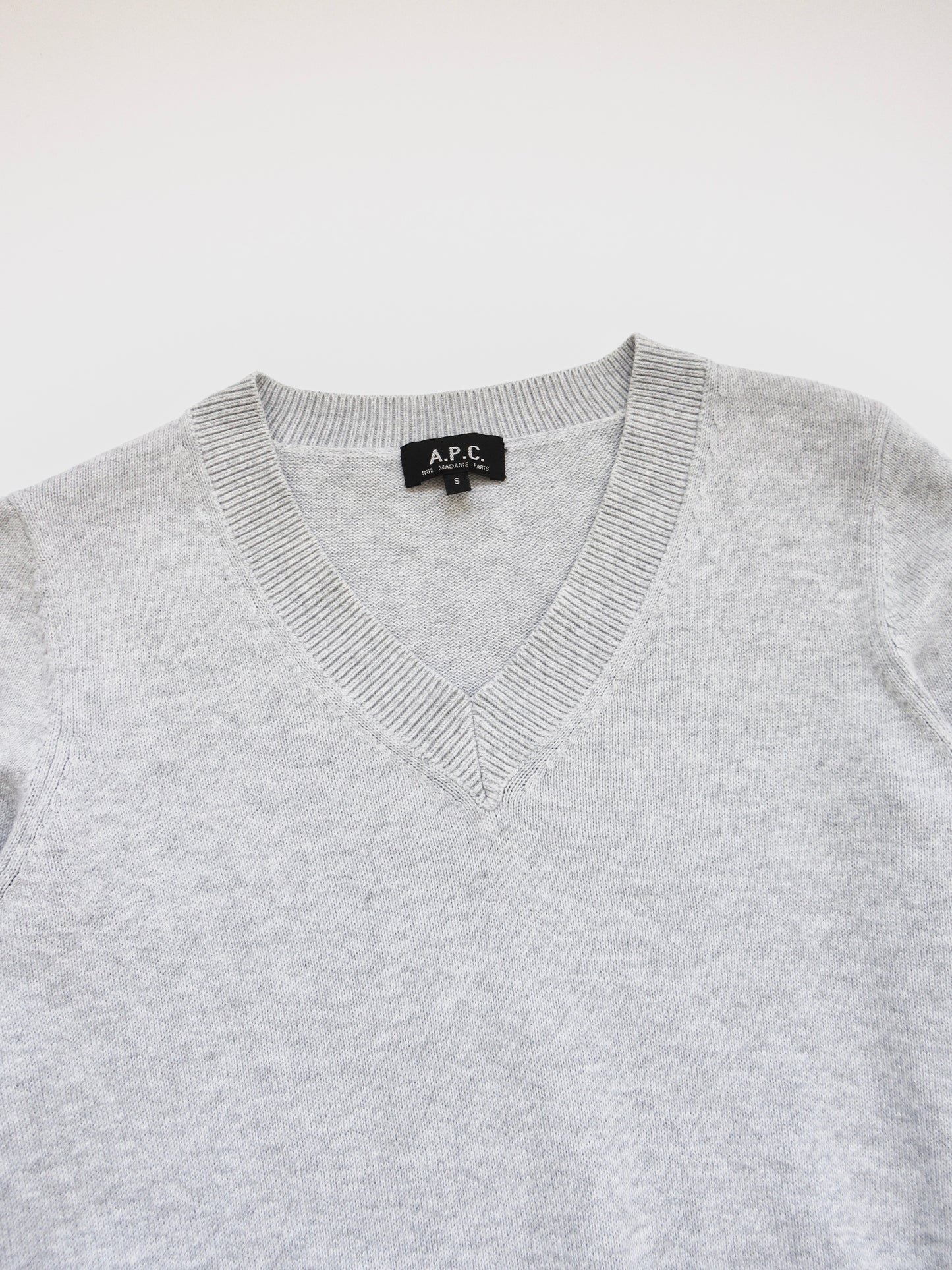 a.p.c. v-neck top