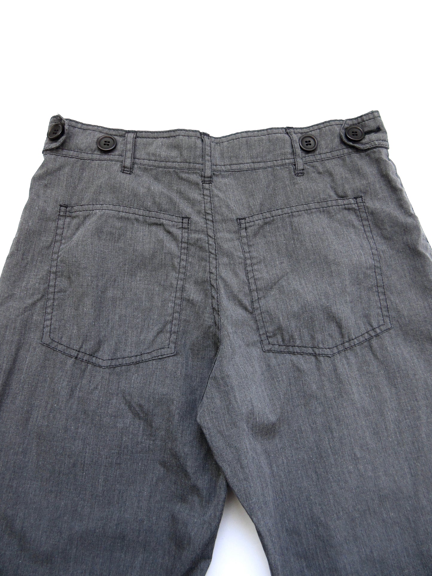 BLACK comme des garcons capri pants
