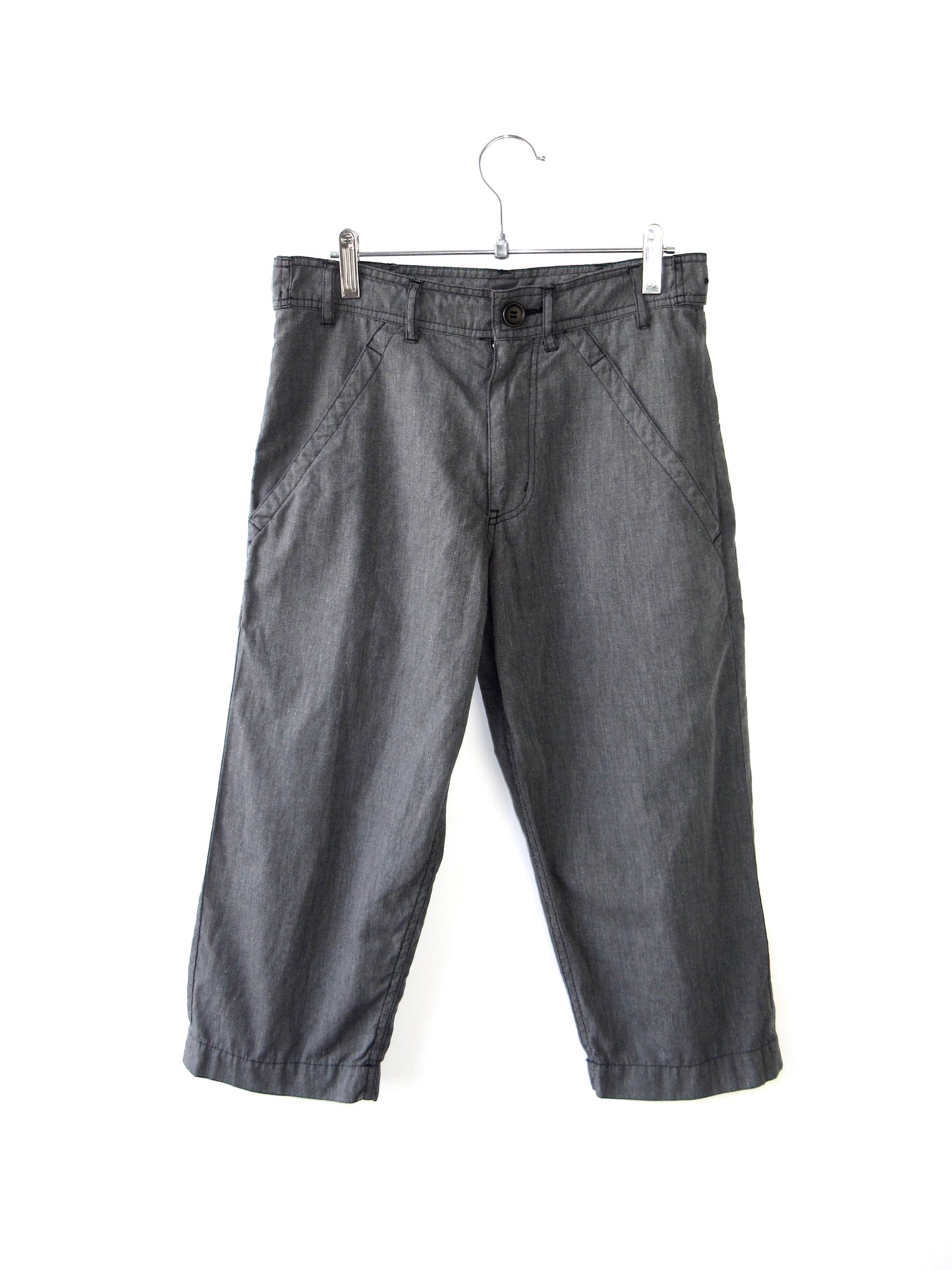 BLACK comme des garcons capri pants