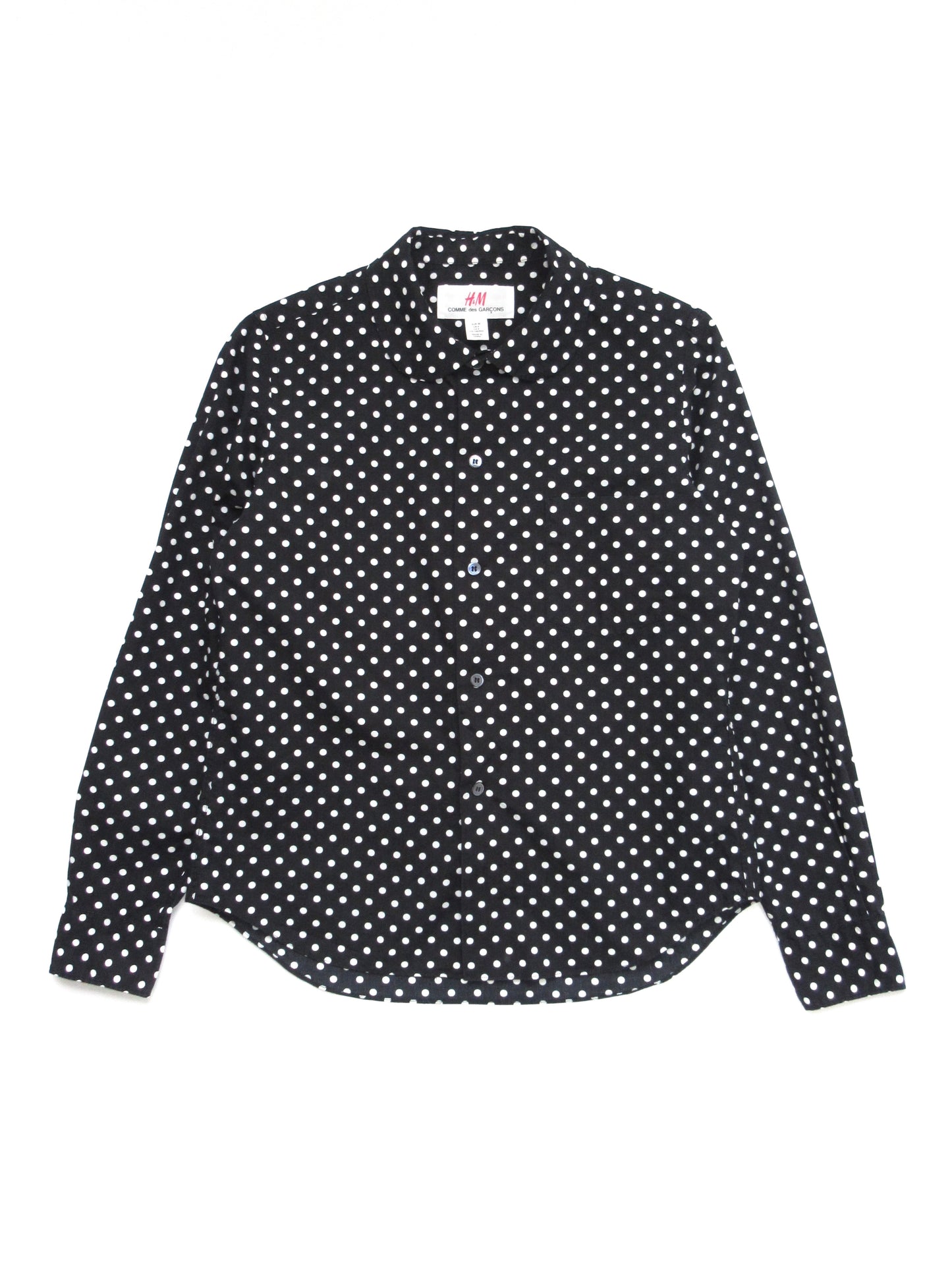 H&M COMME des GARÇONS dot blouse