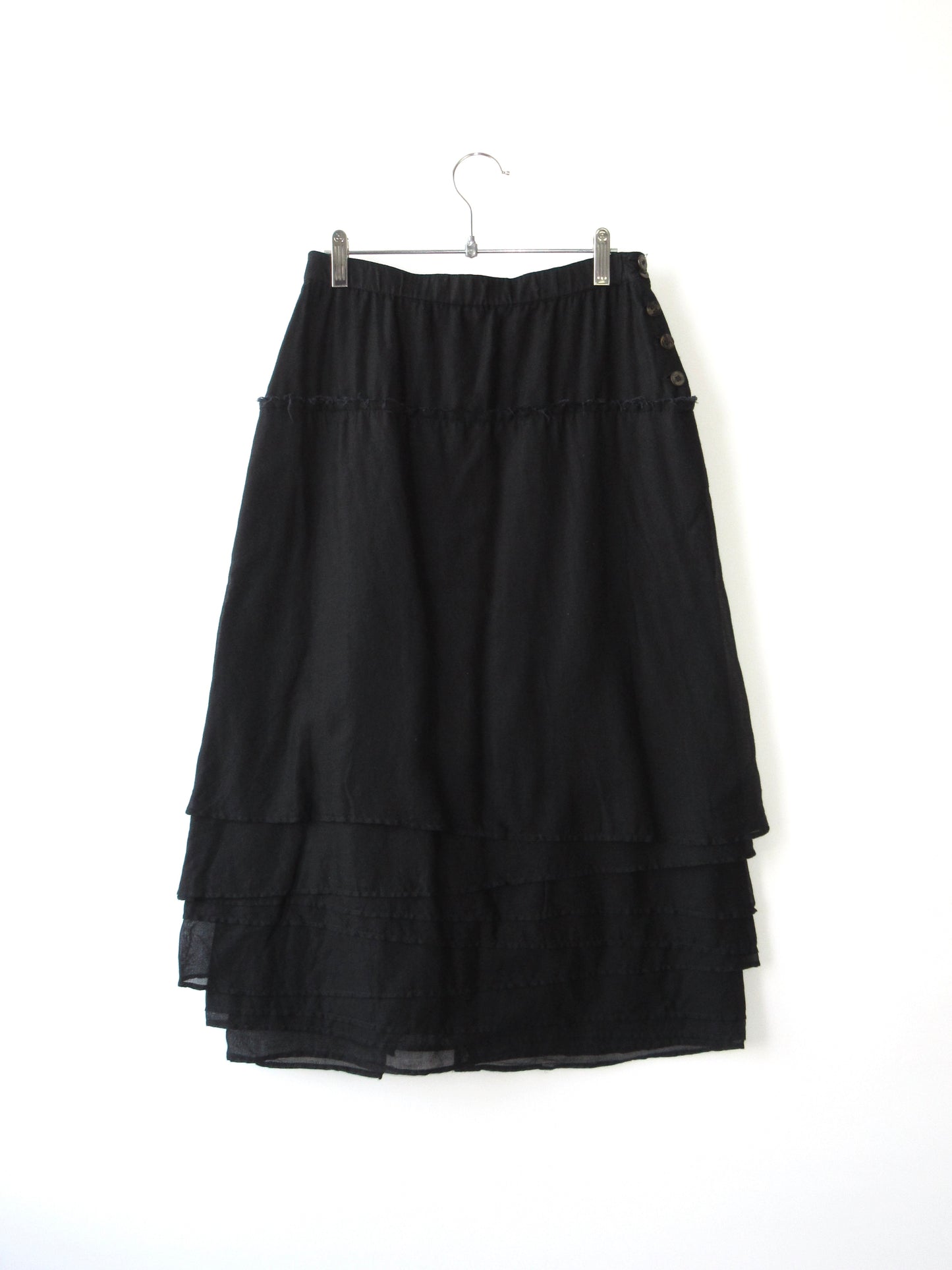 tiered design long skirt
