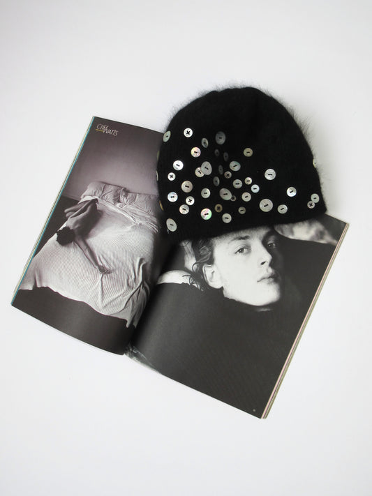 11 cell angora beanie