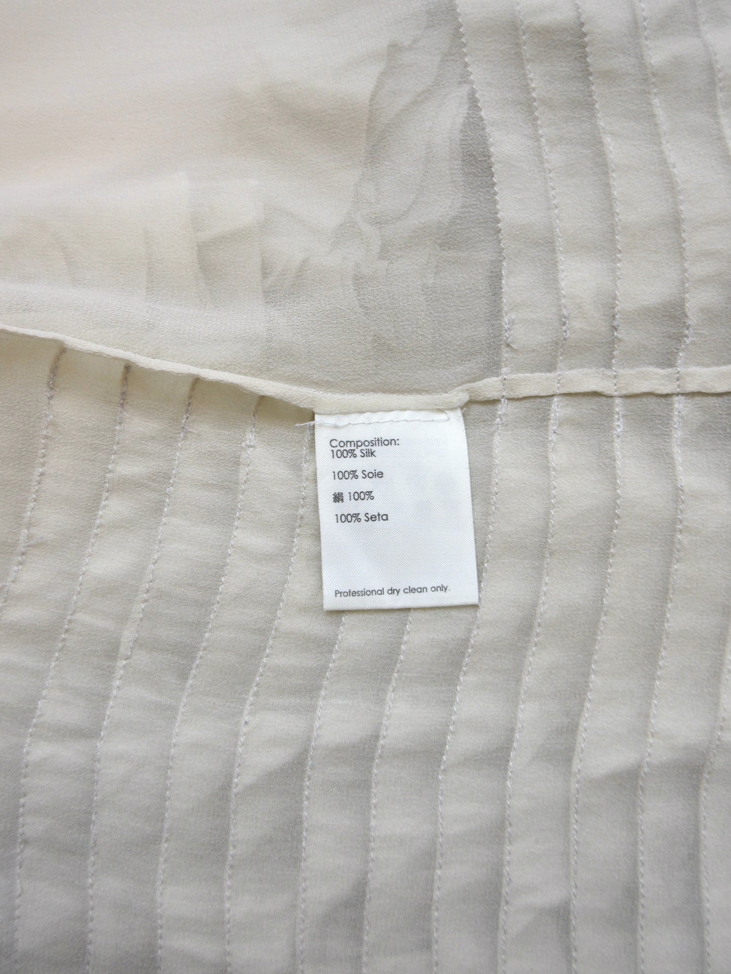 【used】3.1 Phillip Lim silk frill tunic