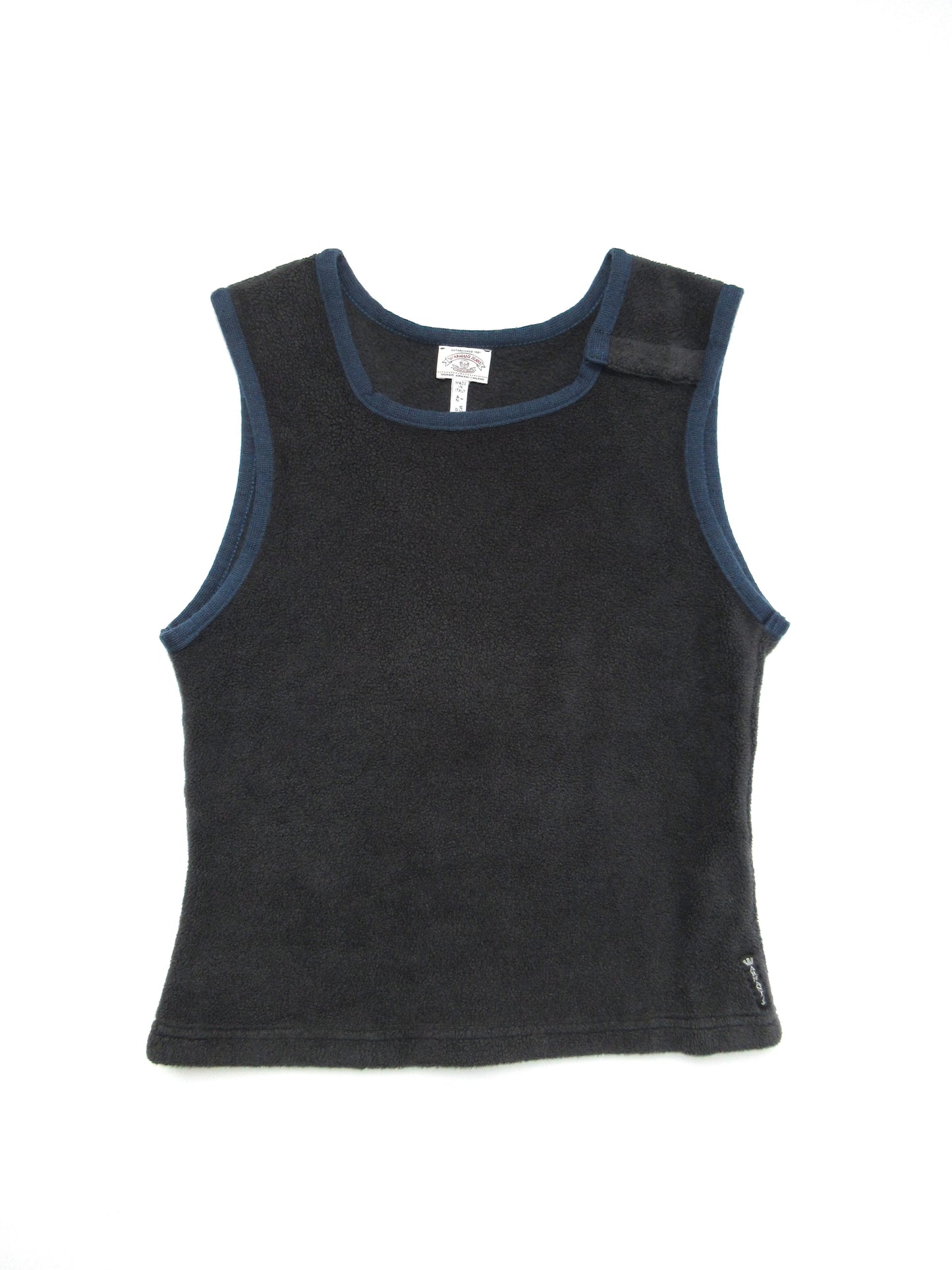 ARMANI JEANS fleece vest top