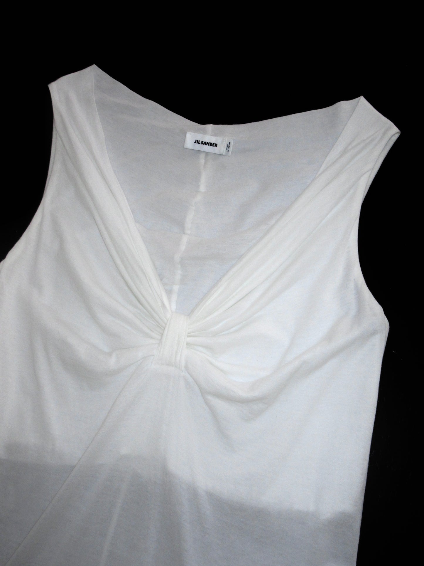 JILSANDER bust ribbon design tunic