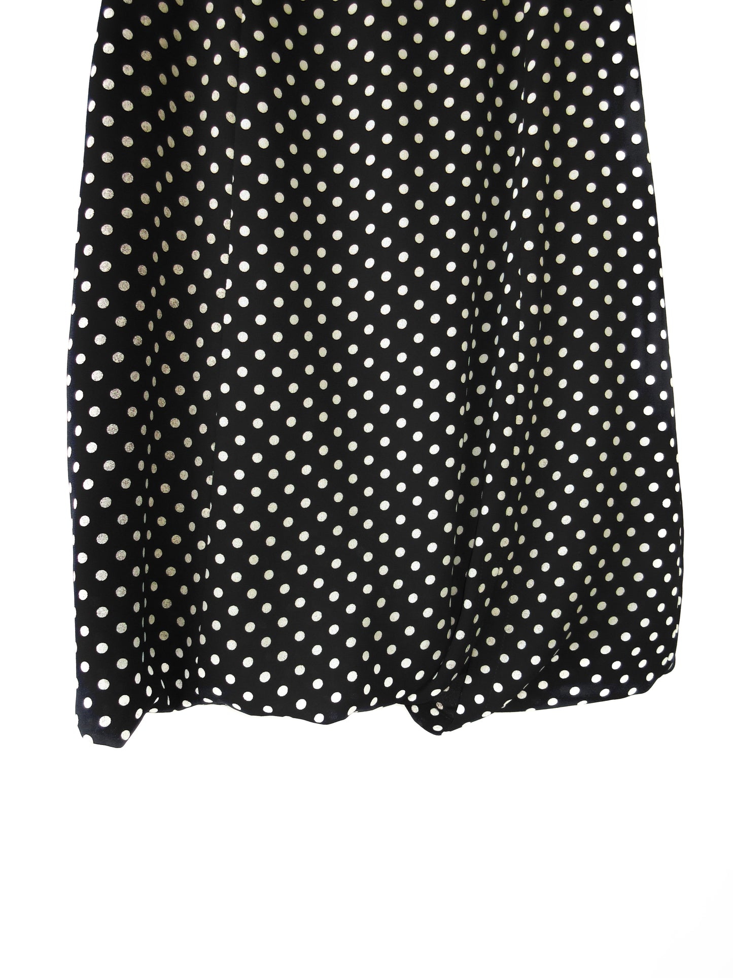 tricot comme des garcons polka dots skirt