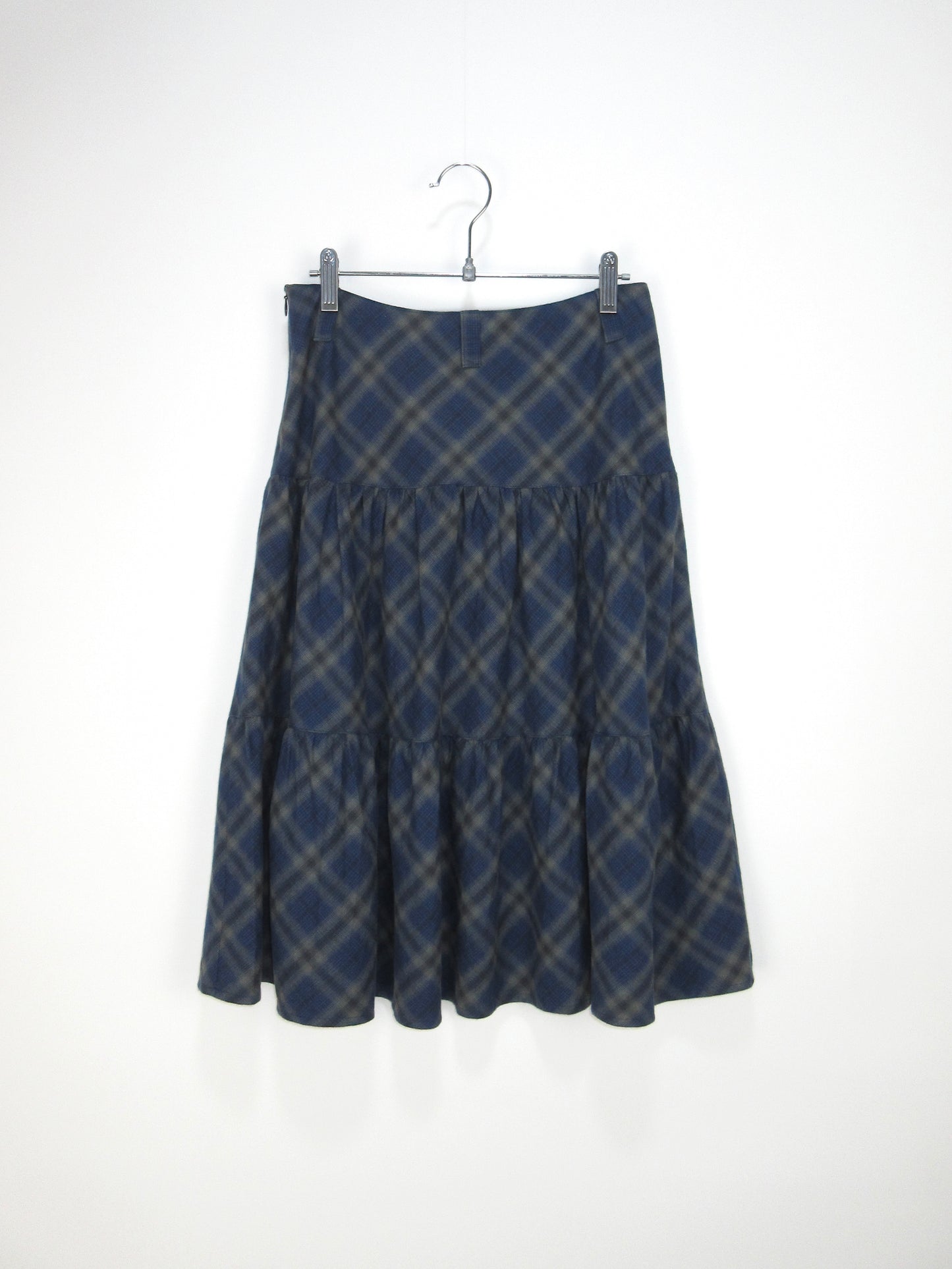 agnes b. plaid skirt