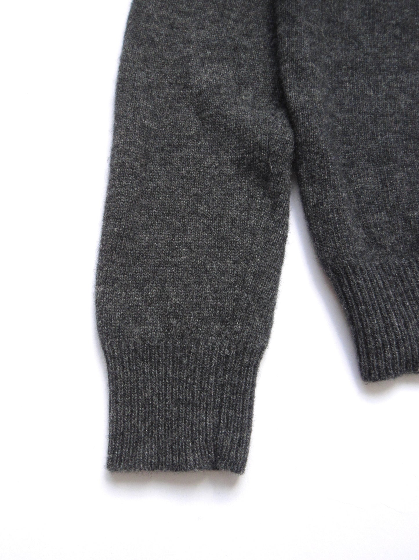 A.P.C. charcoal gray knit