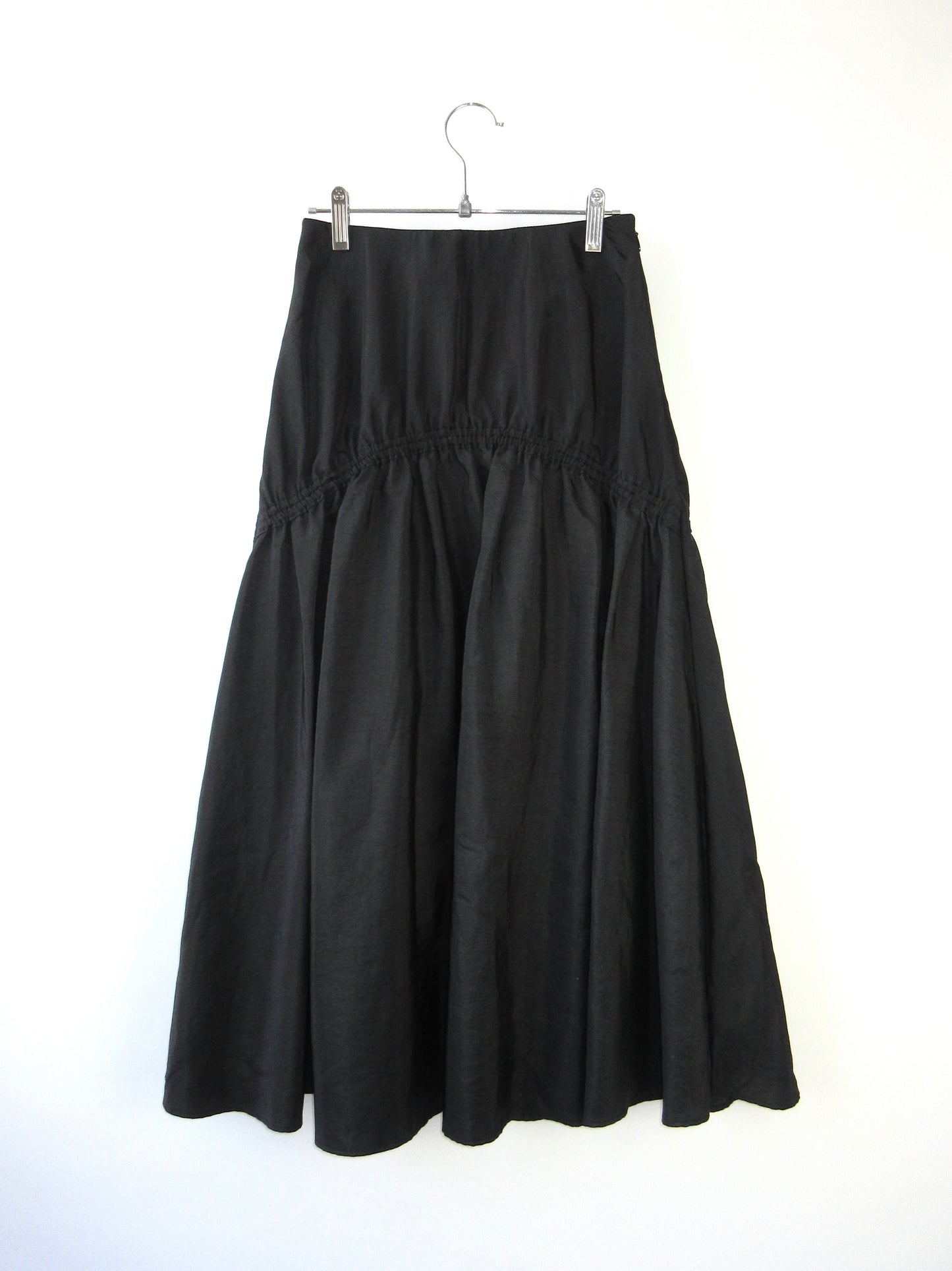 【used】volume long skirt