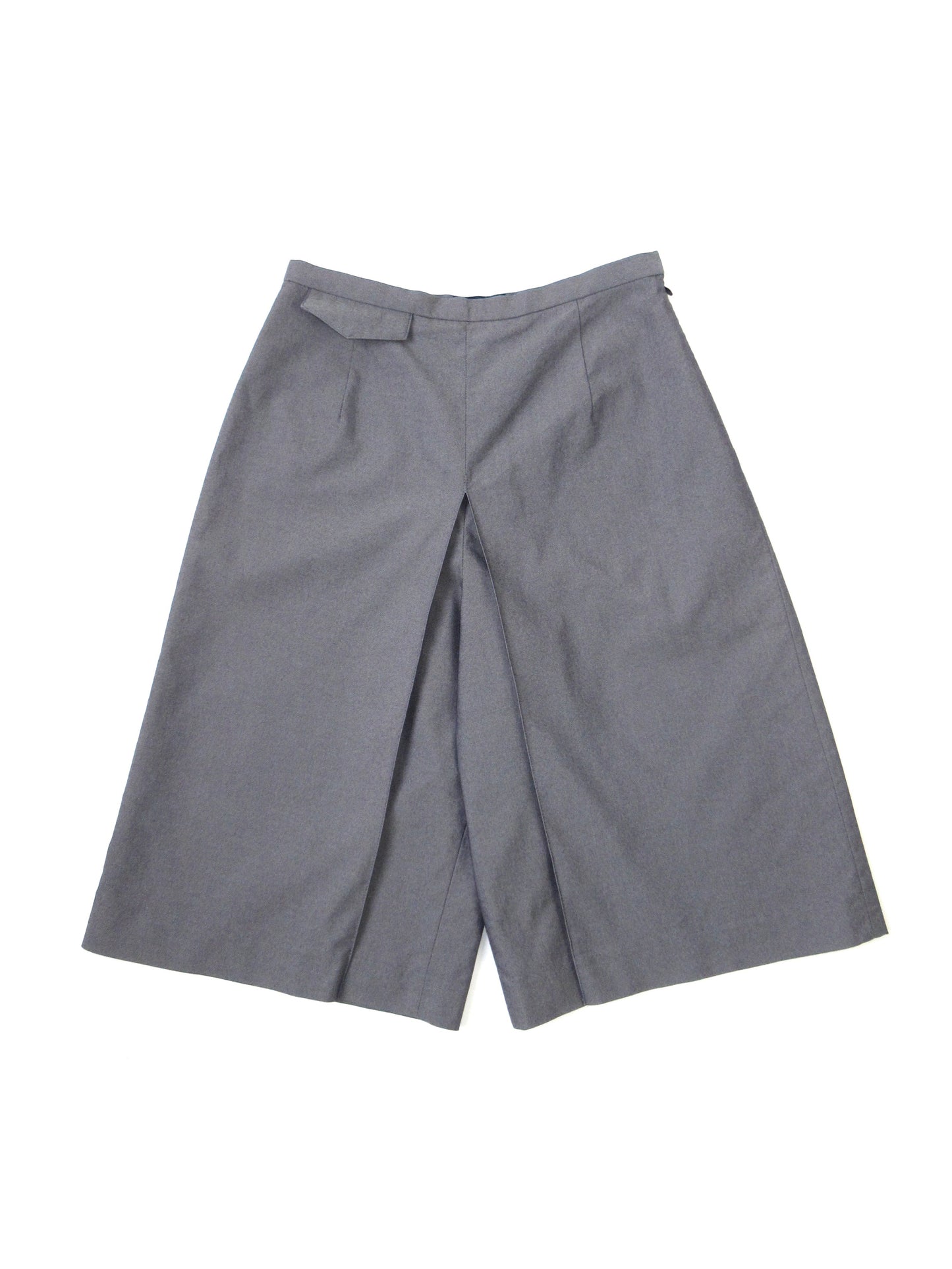 【used】mini flap culotte pants