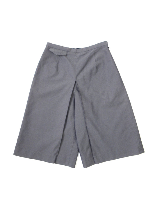 【used】mini flap culotte pants