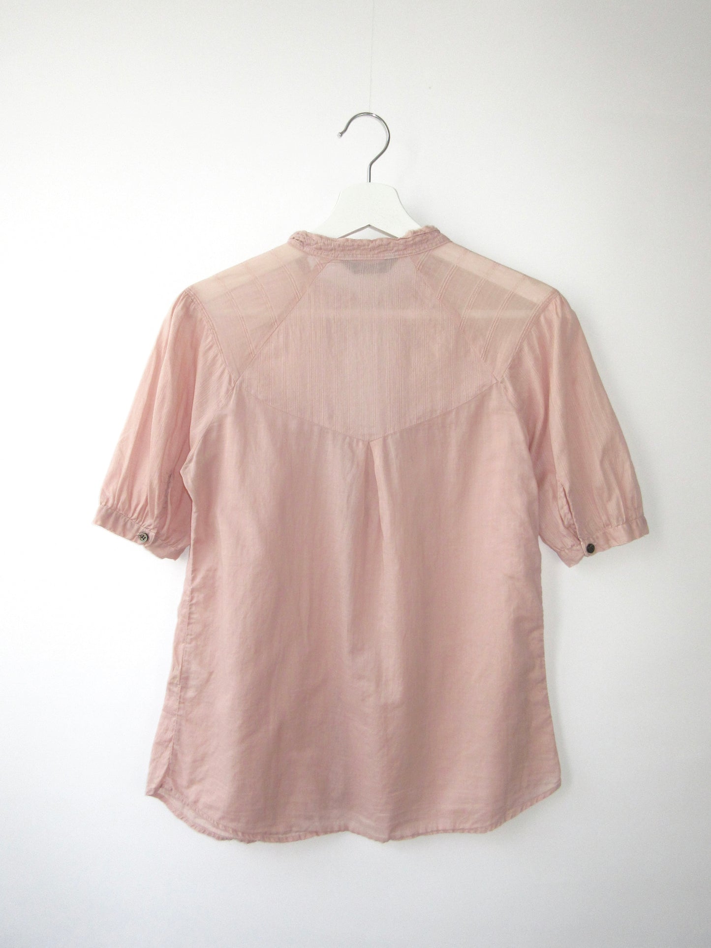 【used】A/T muted pink blouse