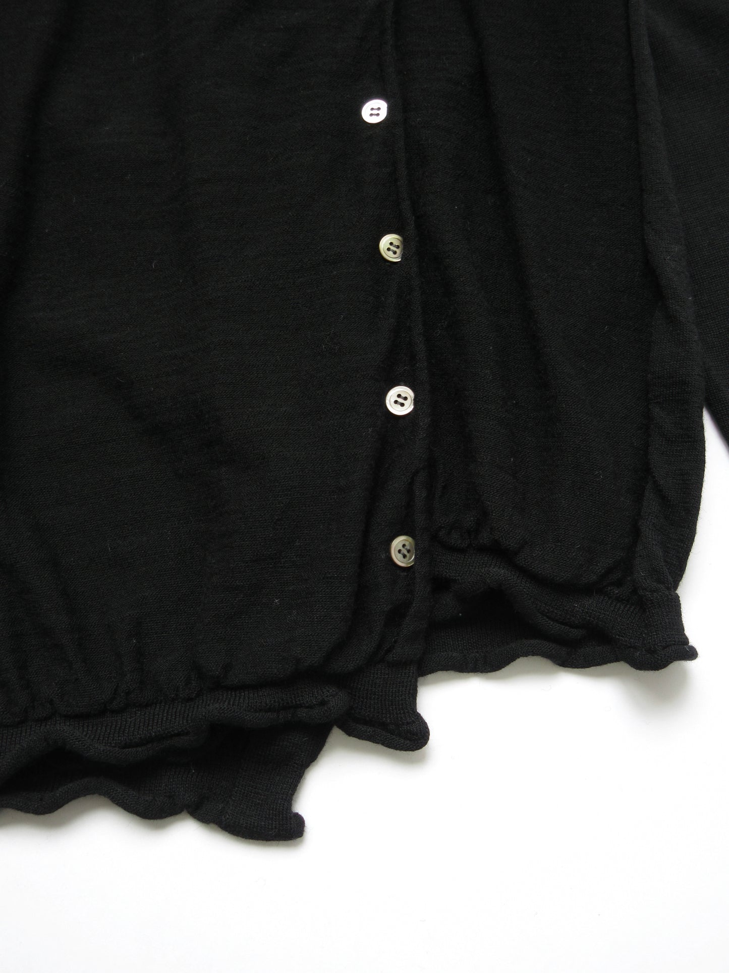 A/T asymmetry design cardigan