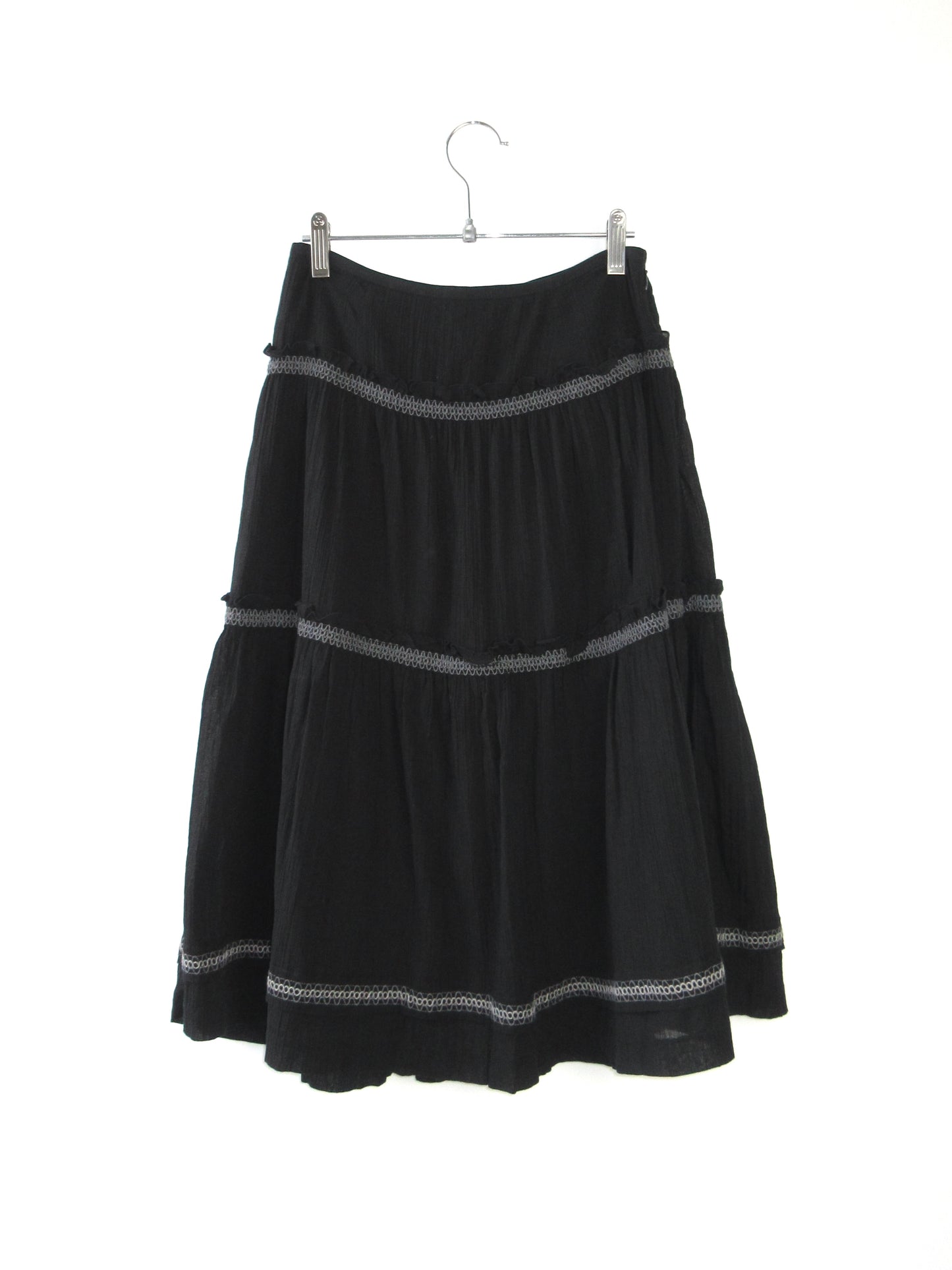 ethnic wrinkle skirt