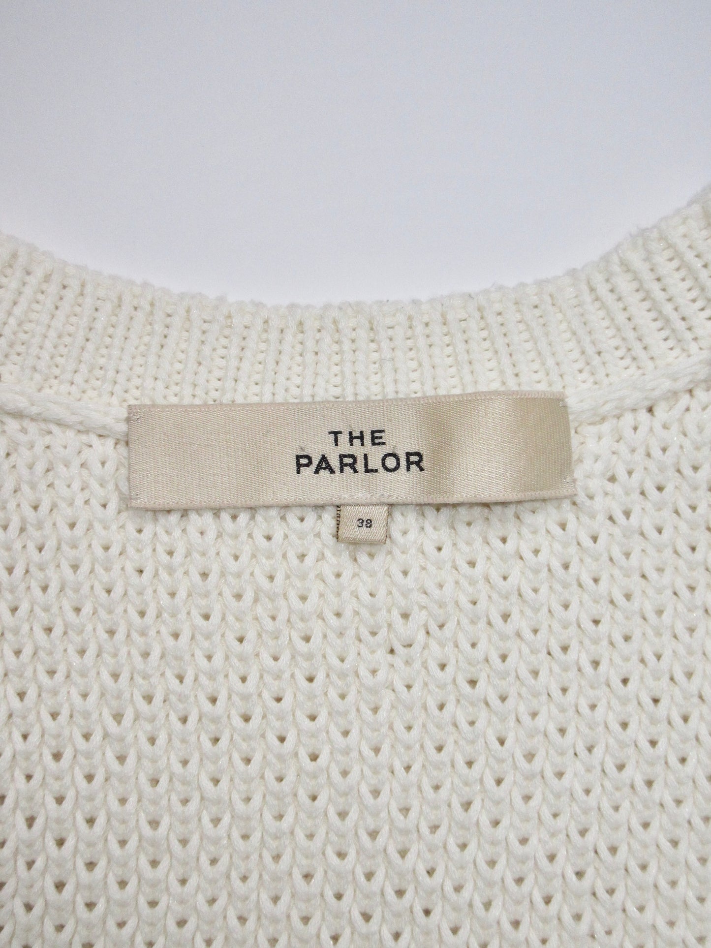 low gauge kangaroo pocket knit