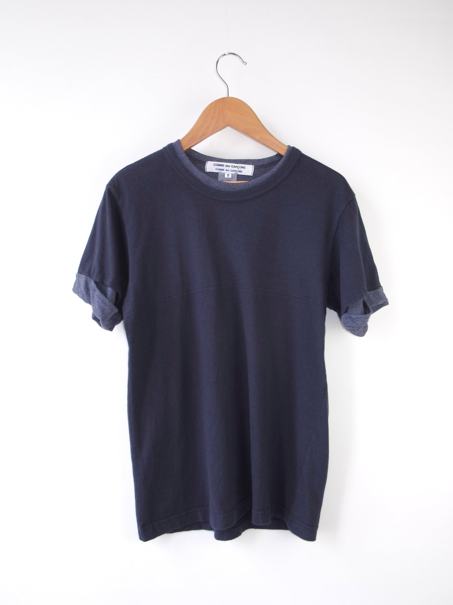 comme des garcons layered t-shirt