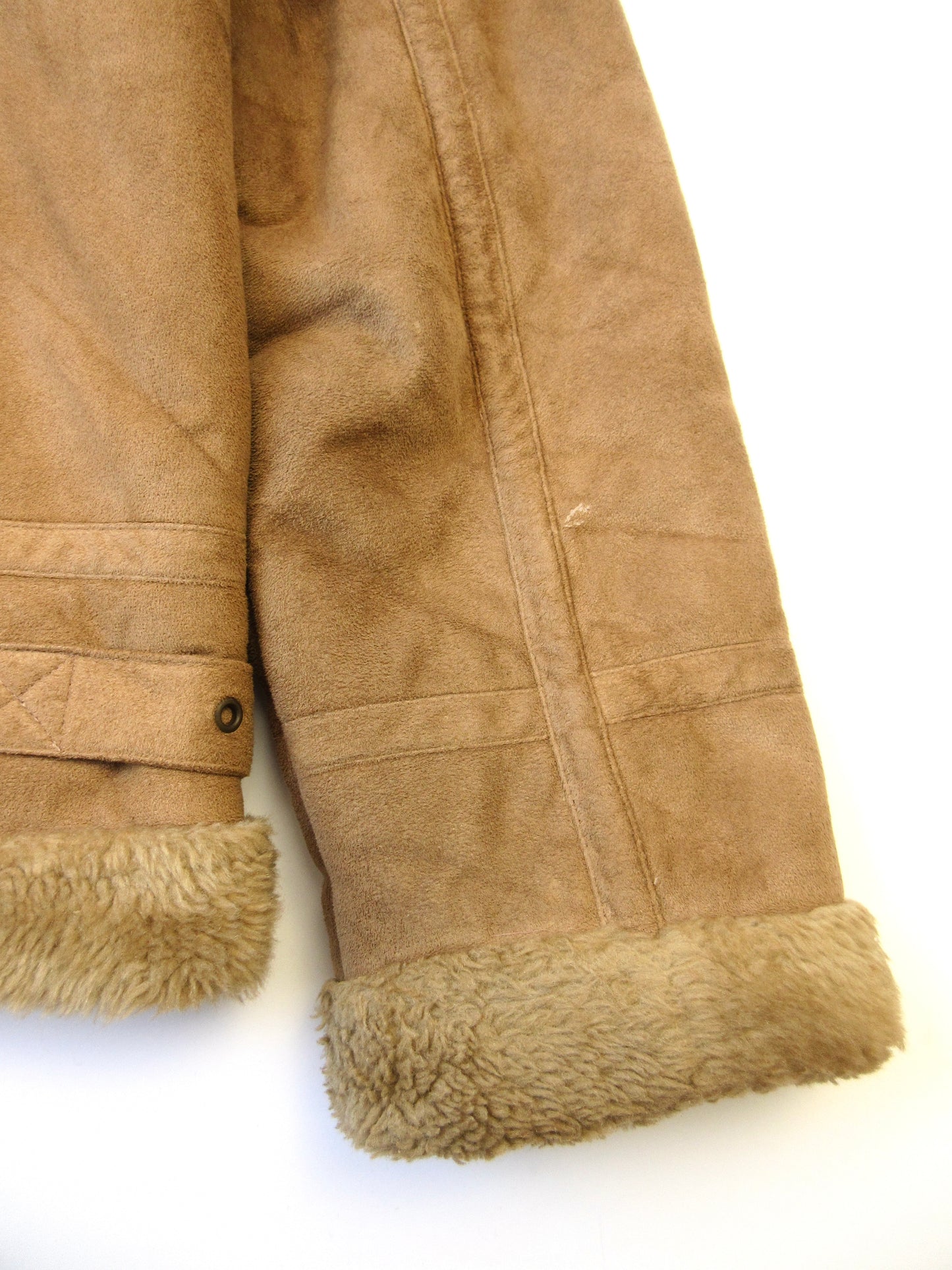 【used】oversized mouton jacket