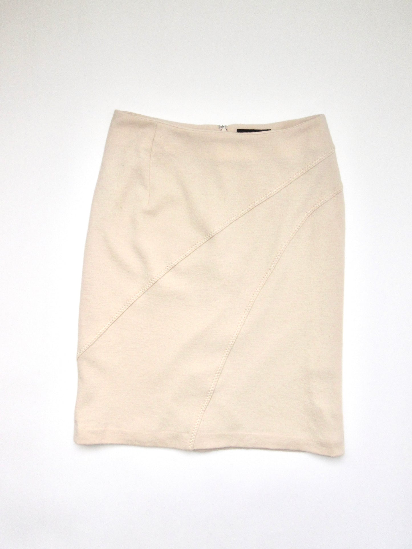 ivory stitch design skirt