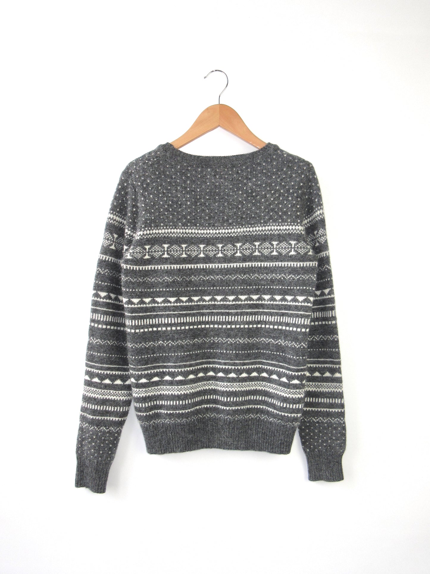 fair Isle wool sweater